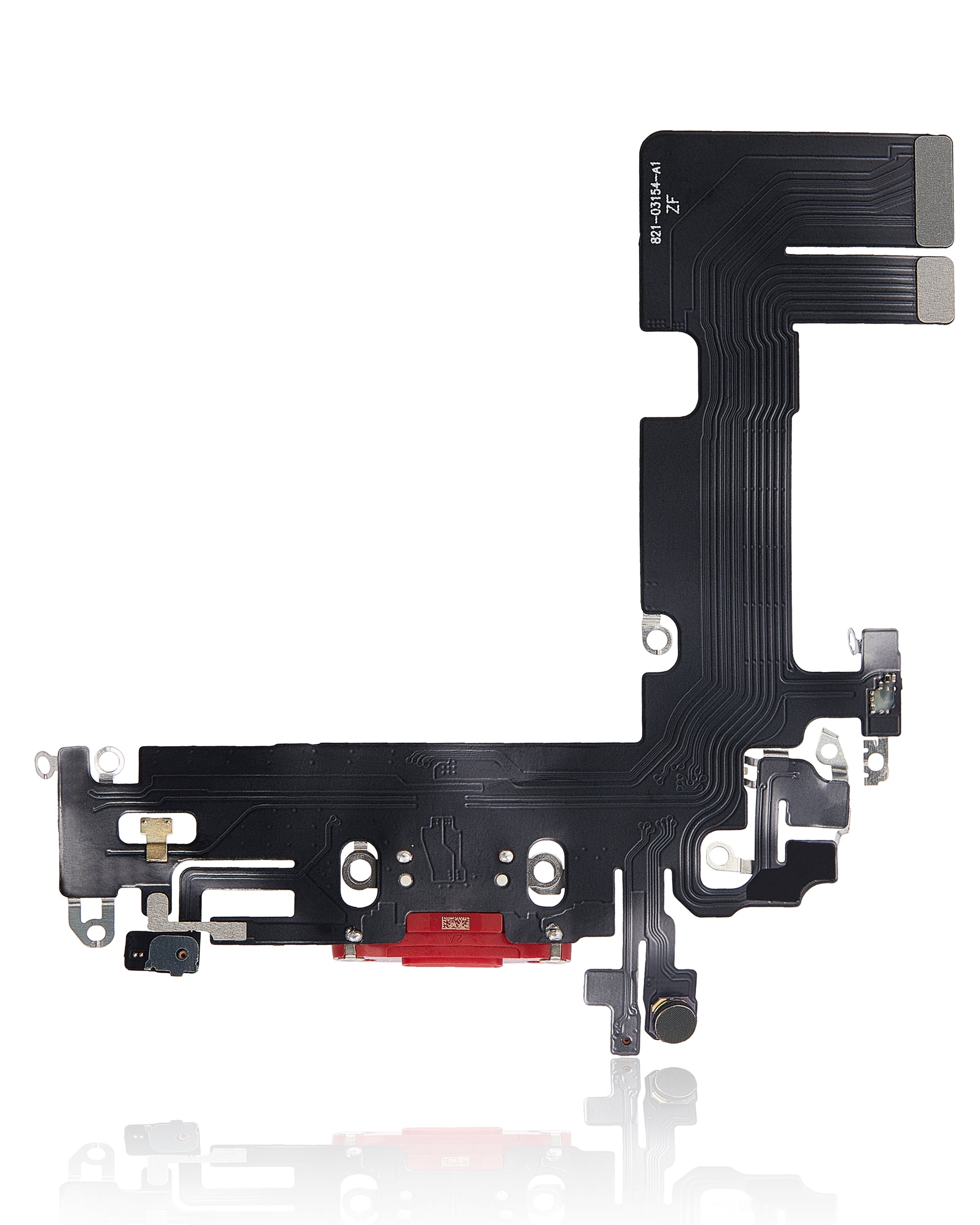 Ladebuchse-Flexkabel für iPhone 13 (Aftermarket Plus) (Rot)