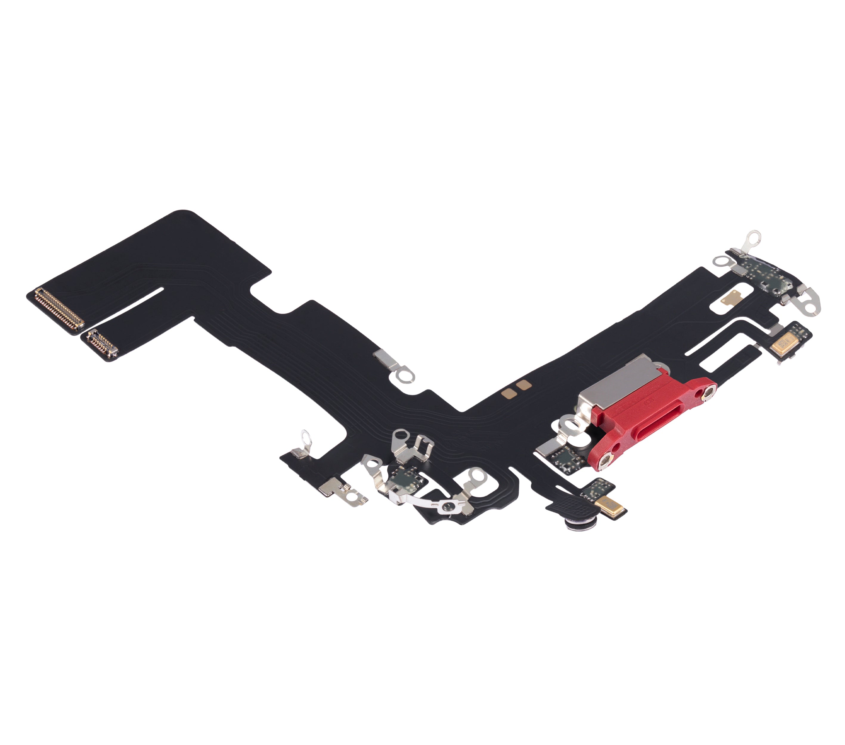 Ladebuchse-Flexkabel für iPhone 13 (Aftermarket Plus) (Rot)