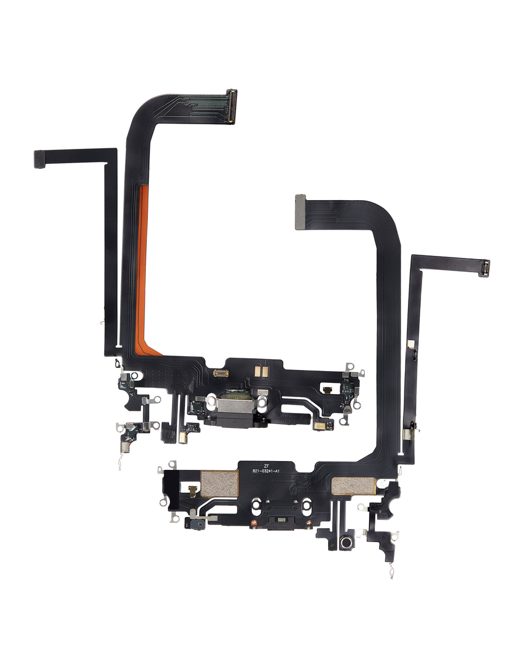 Charging Port Flex Cable for iPhone 13 Pro Max (Aftermarket Plus) (Graphite)