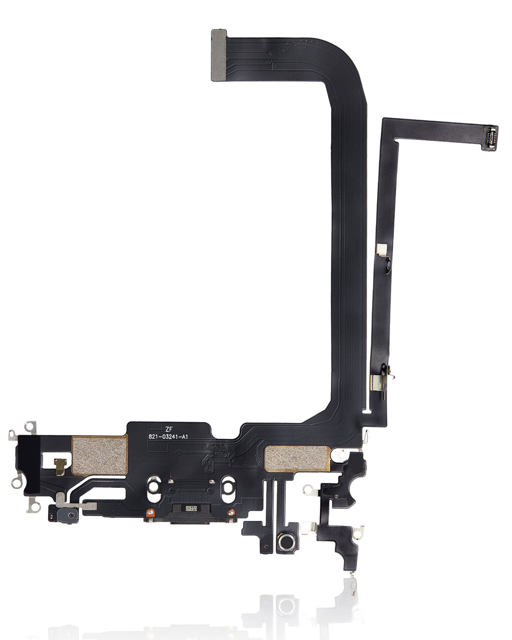 Charging Port Flex Cable for iPhone 13 Pro Max (Aftermarket Plus) (Graphite)