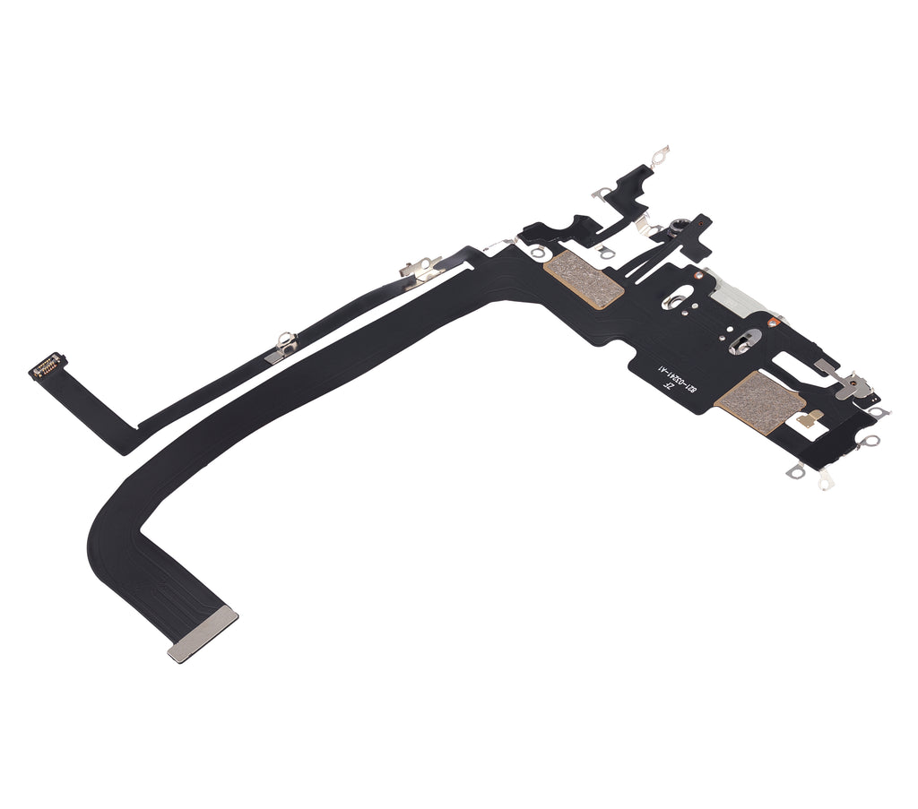 Ladebuchse-Flexkabel für iPhone 13 Pro Max (Aftermarket Plus) (Silber)