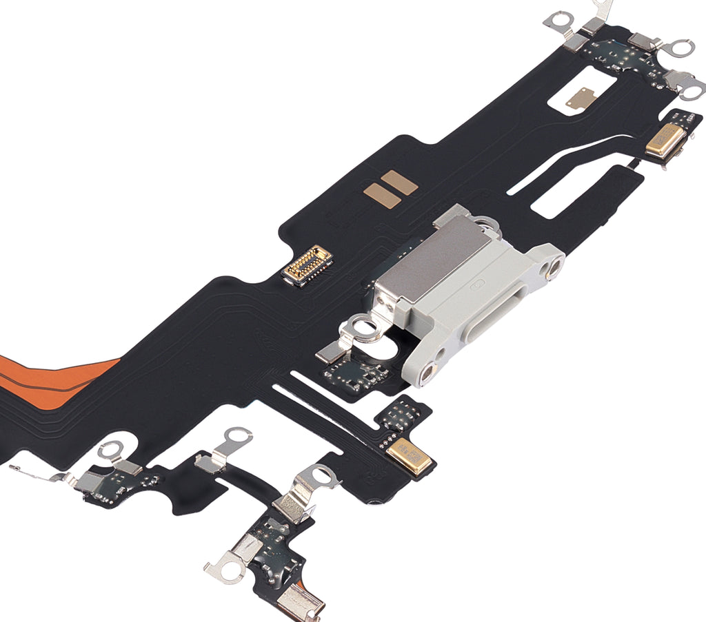 Ladebuchse-Flexkabel für iPhone 13 Pro Max (Aftermarket Plus) (Silber)