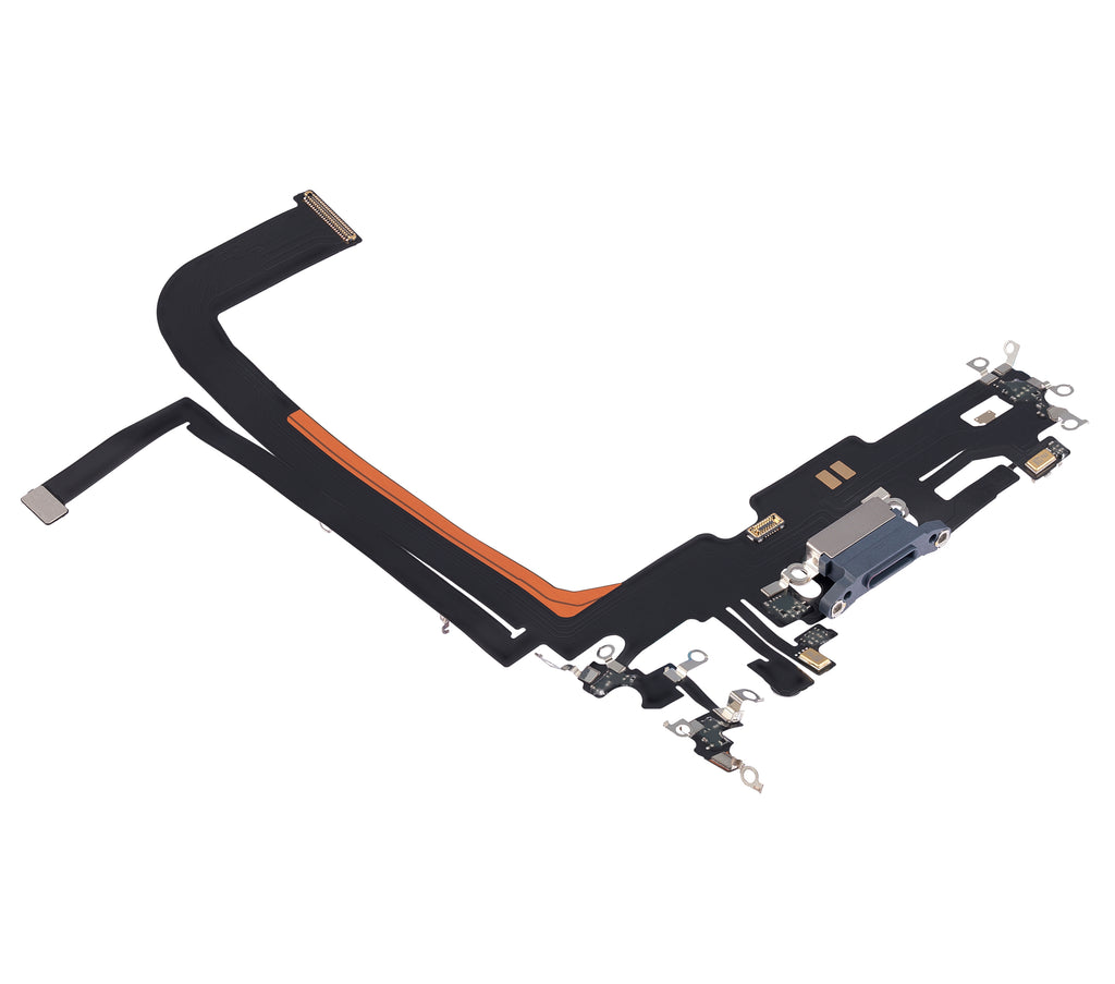 Ladebuchse-Flexkabel für iPhone 13 Pro Max (Aftermarket Plus) (Sierra Blau)