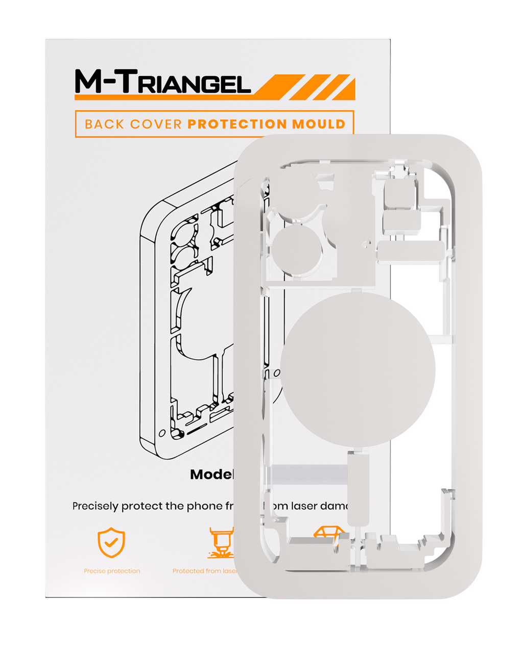 Laser Machine Protective Film for iPhone 14 Pro (M-Triangel)