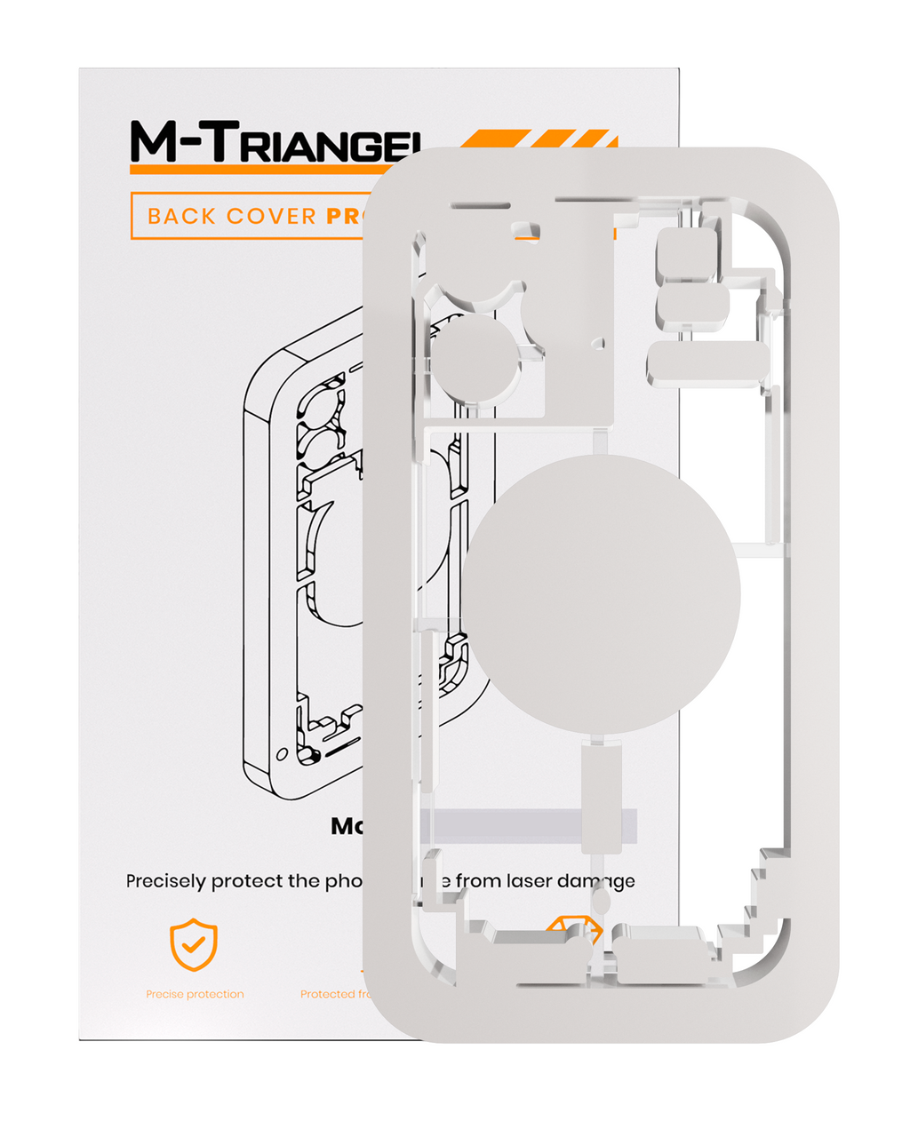 Laser Safety Mold for iPhone 14 Pro Max (M-Triangel)