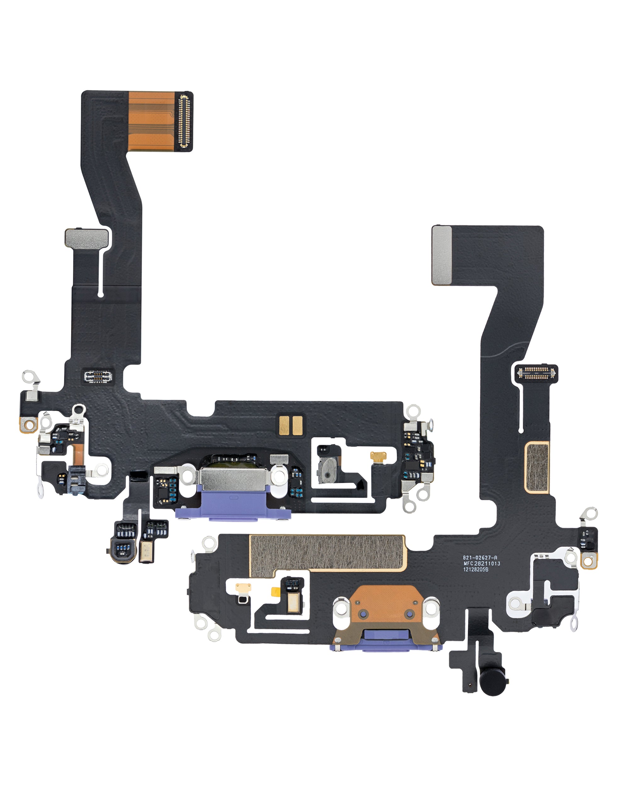 Charging Port Flex Cable for iPhone 12 (Premium) (Purple)