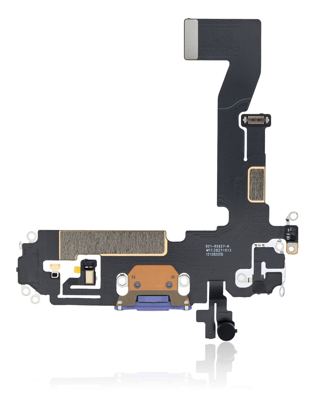 Charging Port Flex Cable for iPhone 12 (Premium) (Purple)