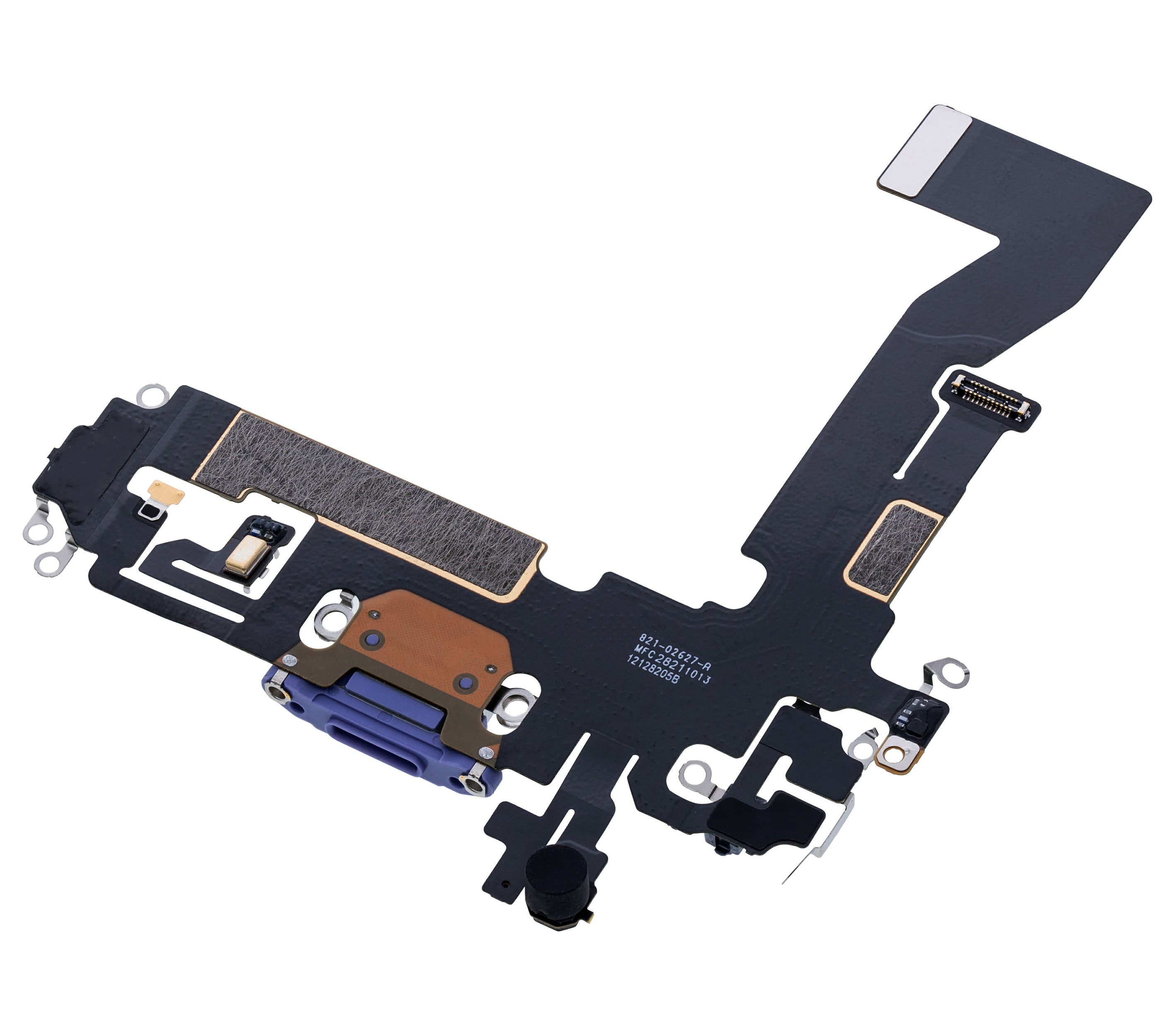 Charging Port Flex Cable for iPhone 12 (Premium) (Purple)