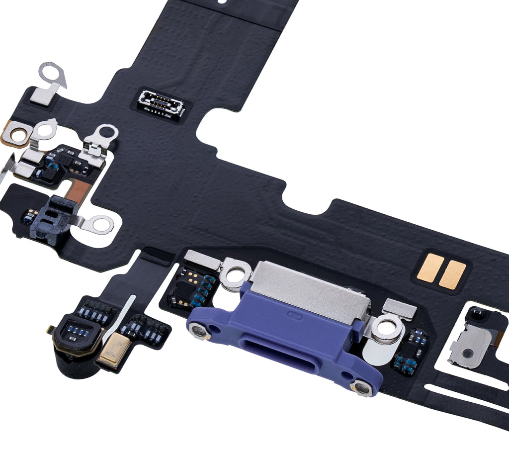 Charging Port Flex Cable for iPhone 12 (Premium) (Purple)
