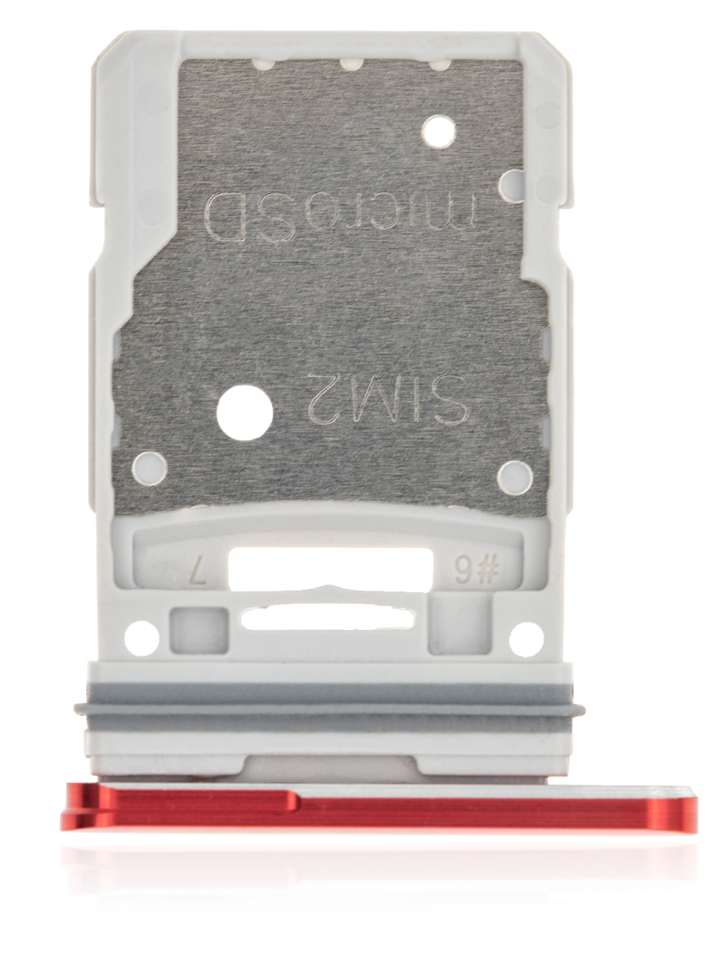 Dual-SIM-Kartenfach für Samsung Galaxy S20 FE 5G (Cloud Red)