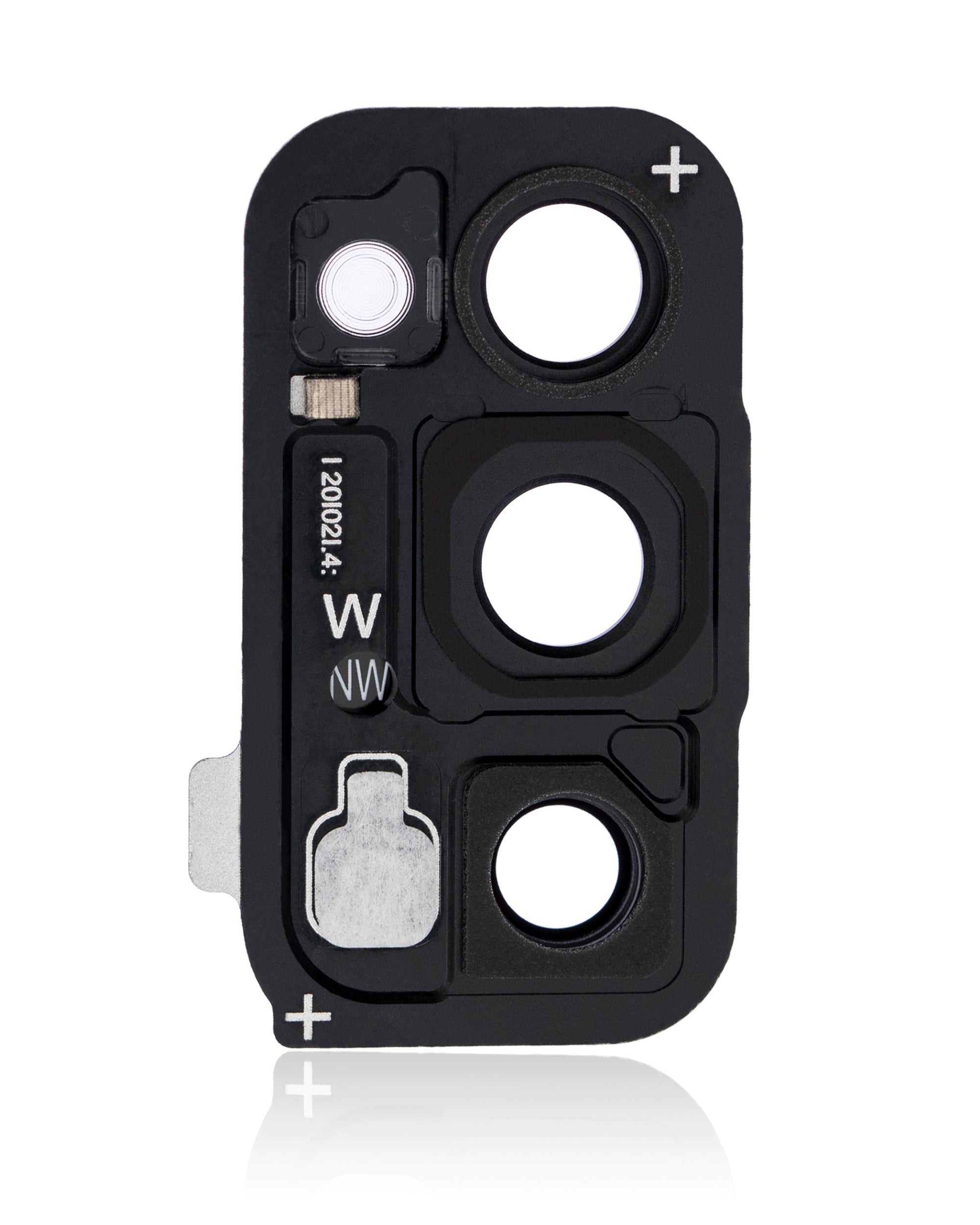 Rear Camera Lens Cover with Frame Ring for Samsung Galaxy S20 FE 5G (Cloudy White)