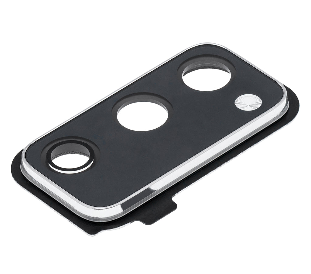 Rear Camera Lens Cover with Frame Ring for Samsung Galaxy S20 FE 5G (Cloudy White)