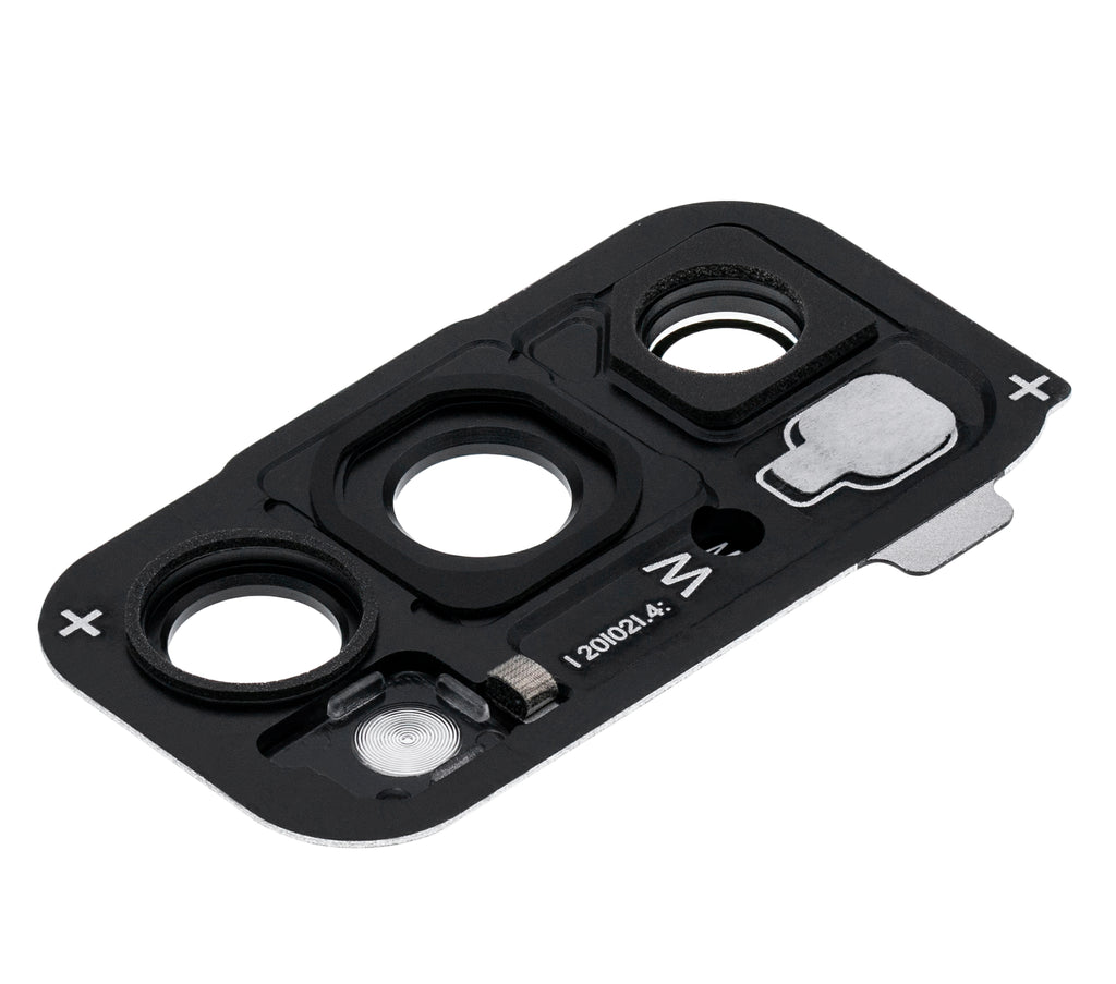 Rear Camera Lens Cover with Frame Ring for Samsung Galaxy S20 FE 5G (Cloudy White)