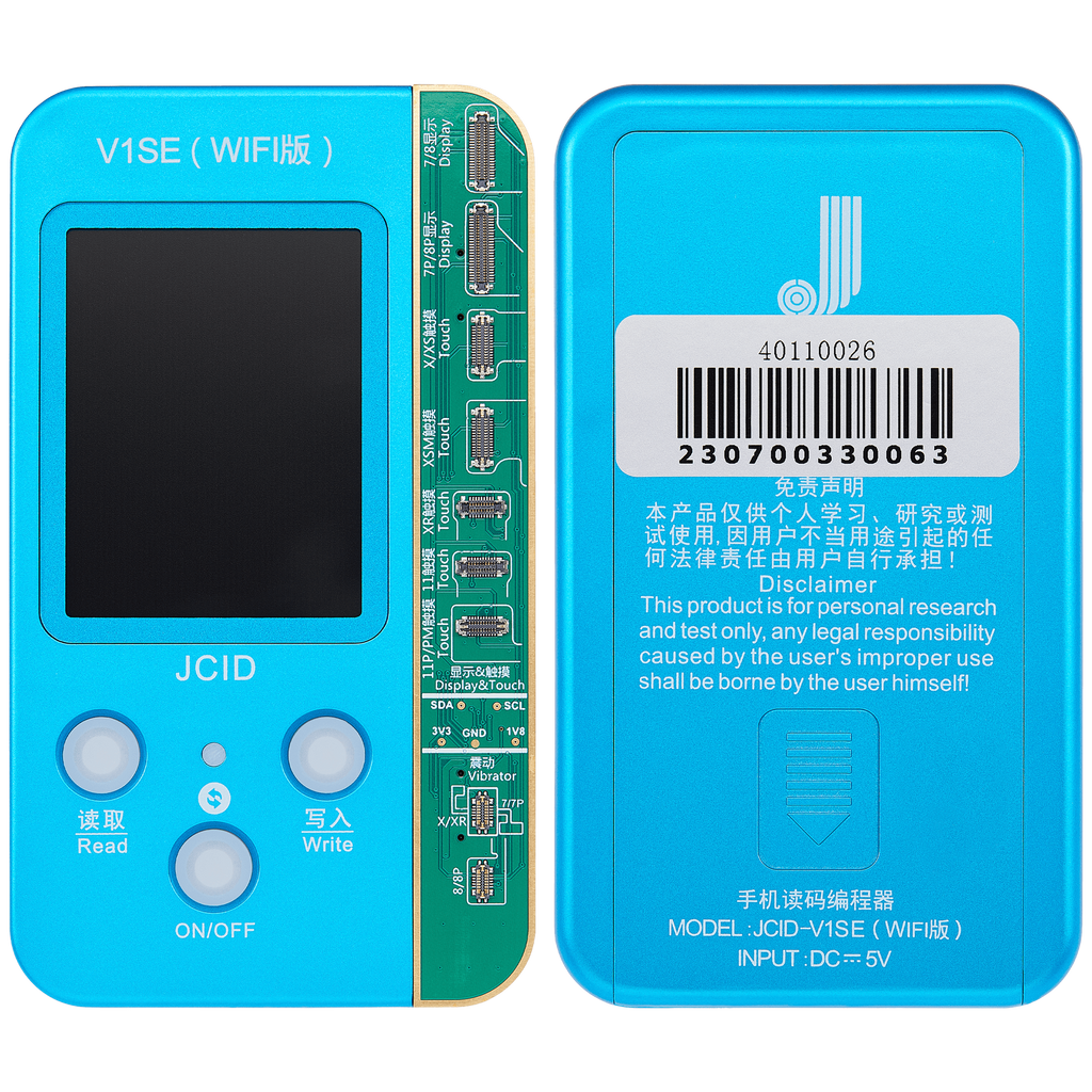 Programmiergerät JCID V1SE WiFi True Tone/Akku/Face ID/Kamera inkl. Plat. 7-11PM