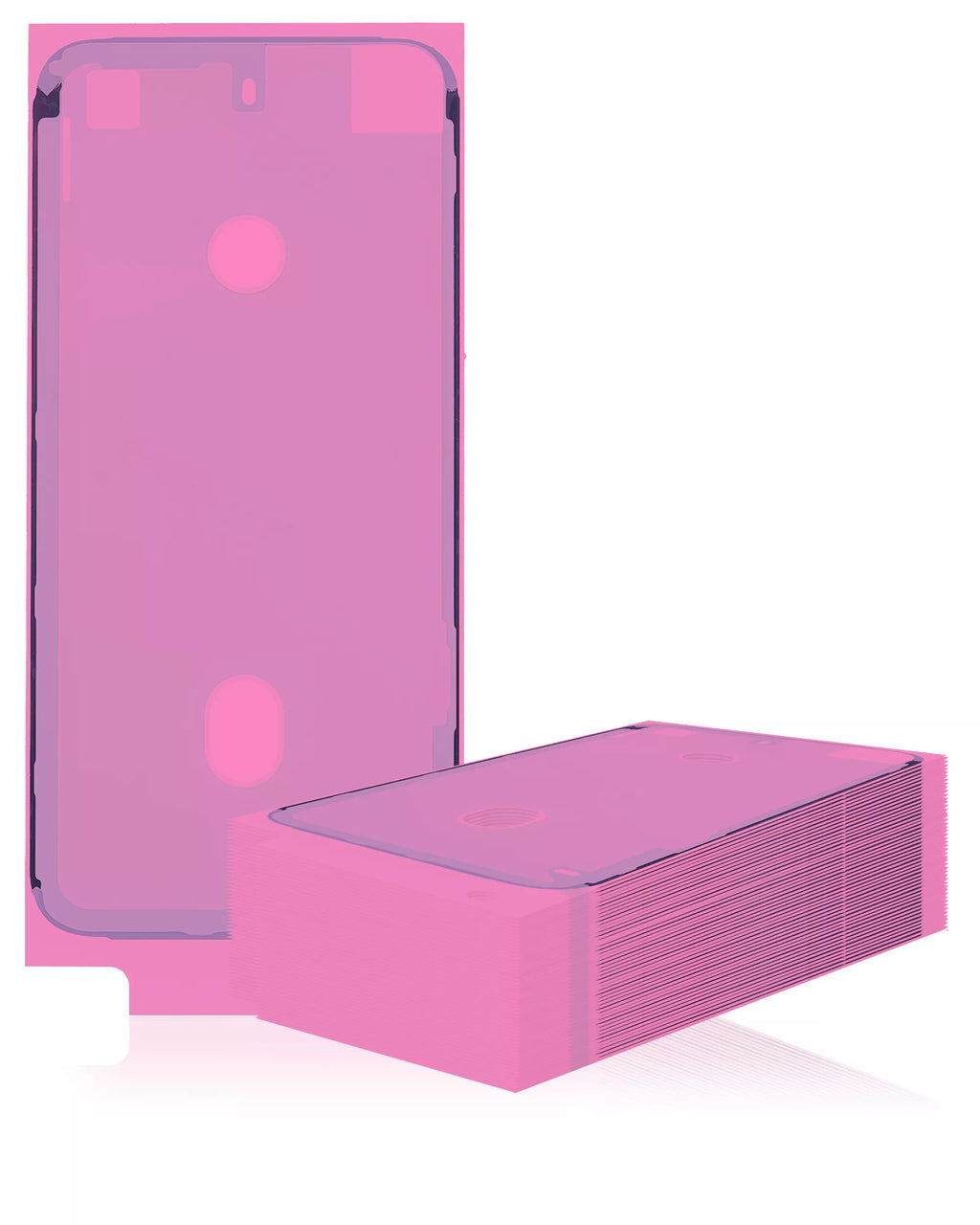 Wasserdichte LCD-Klebedichtung für iPhone 8 (Service Pack) (30 Pack) (Weiß)