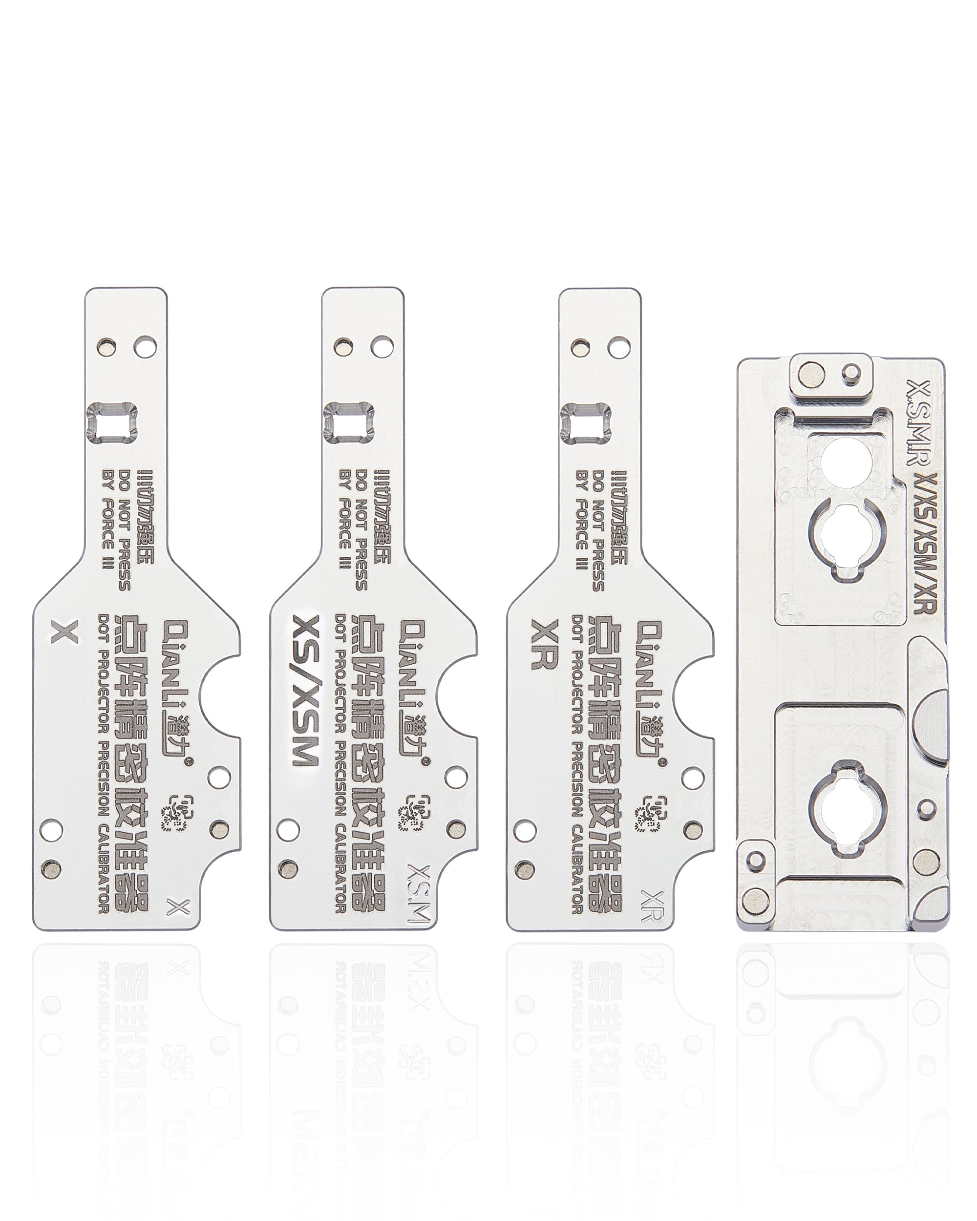 Qianli iD Face Punktprojektor Kalibrator-Set Aluminium für iPhone X/XS/XR/XS Max