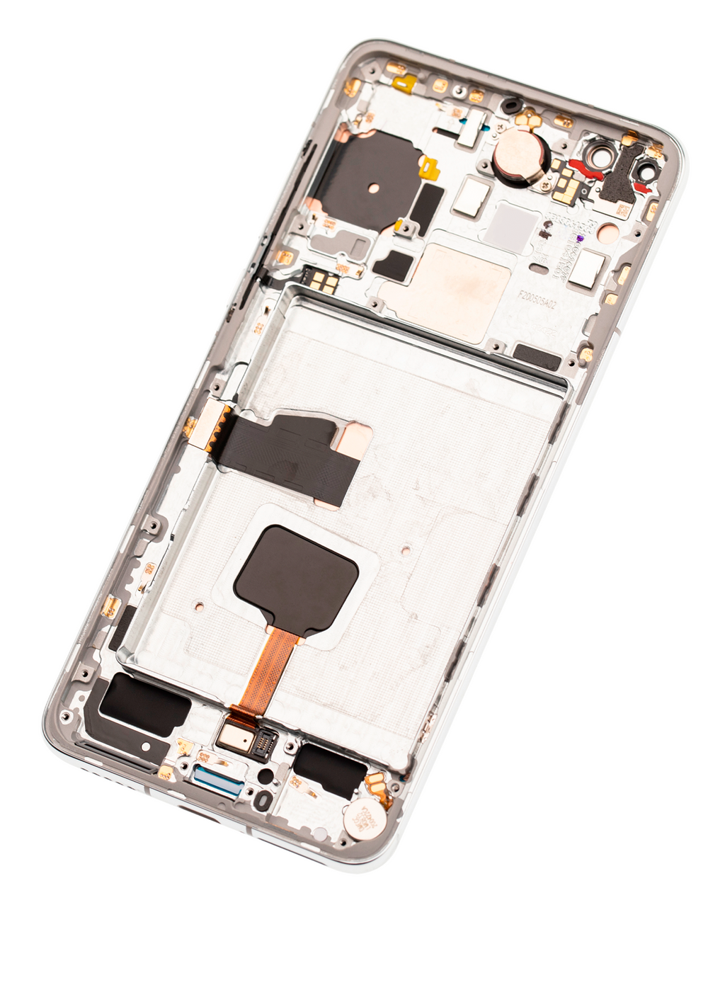 OLED Display with Frame for Huawei P40 (Refurbished, White)
