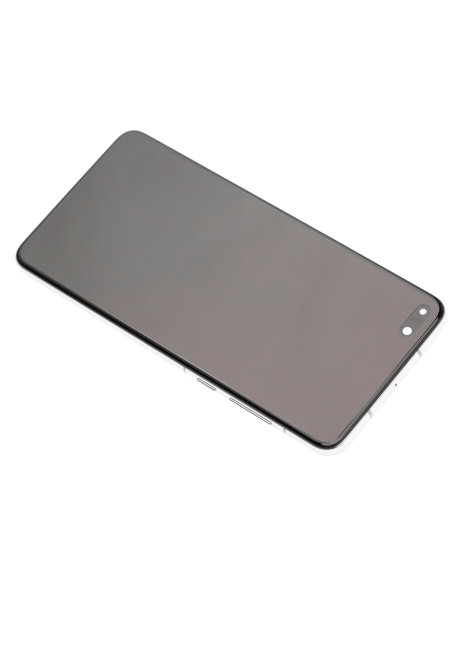 OLED Display with Frame for Huawei P40 (Refurbished, White)