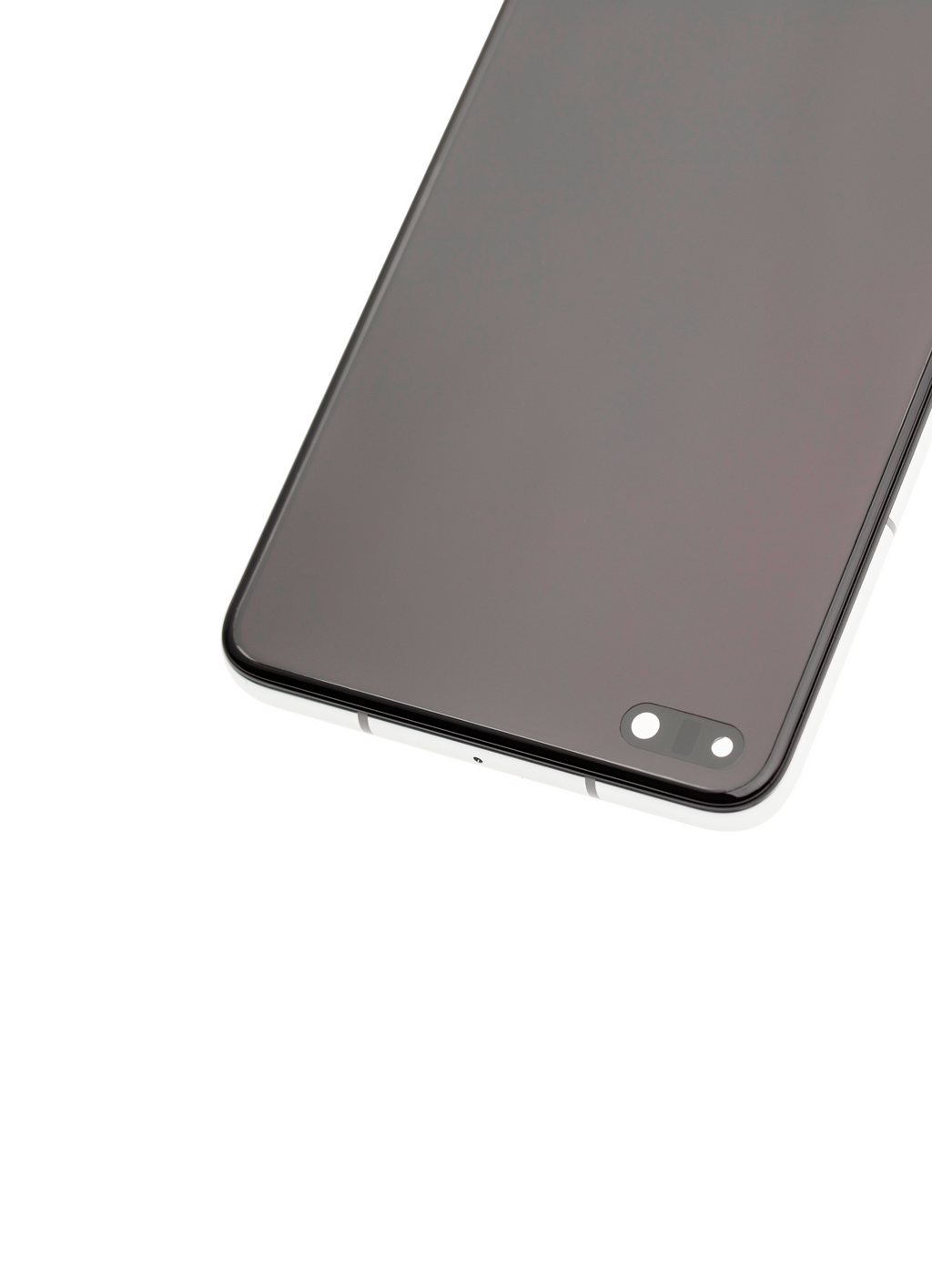 OLED Display with Frame for Huawei P40 (Refurbished, White)