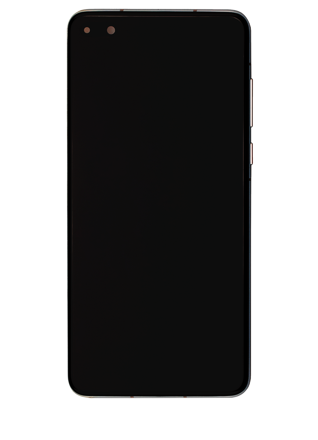 OLED Display with Frame for Huawei P40 (Refurbished, White)