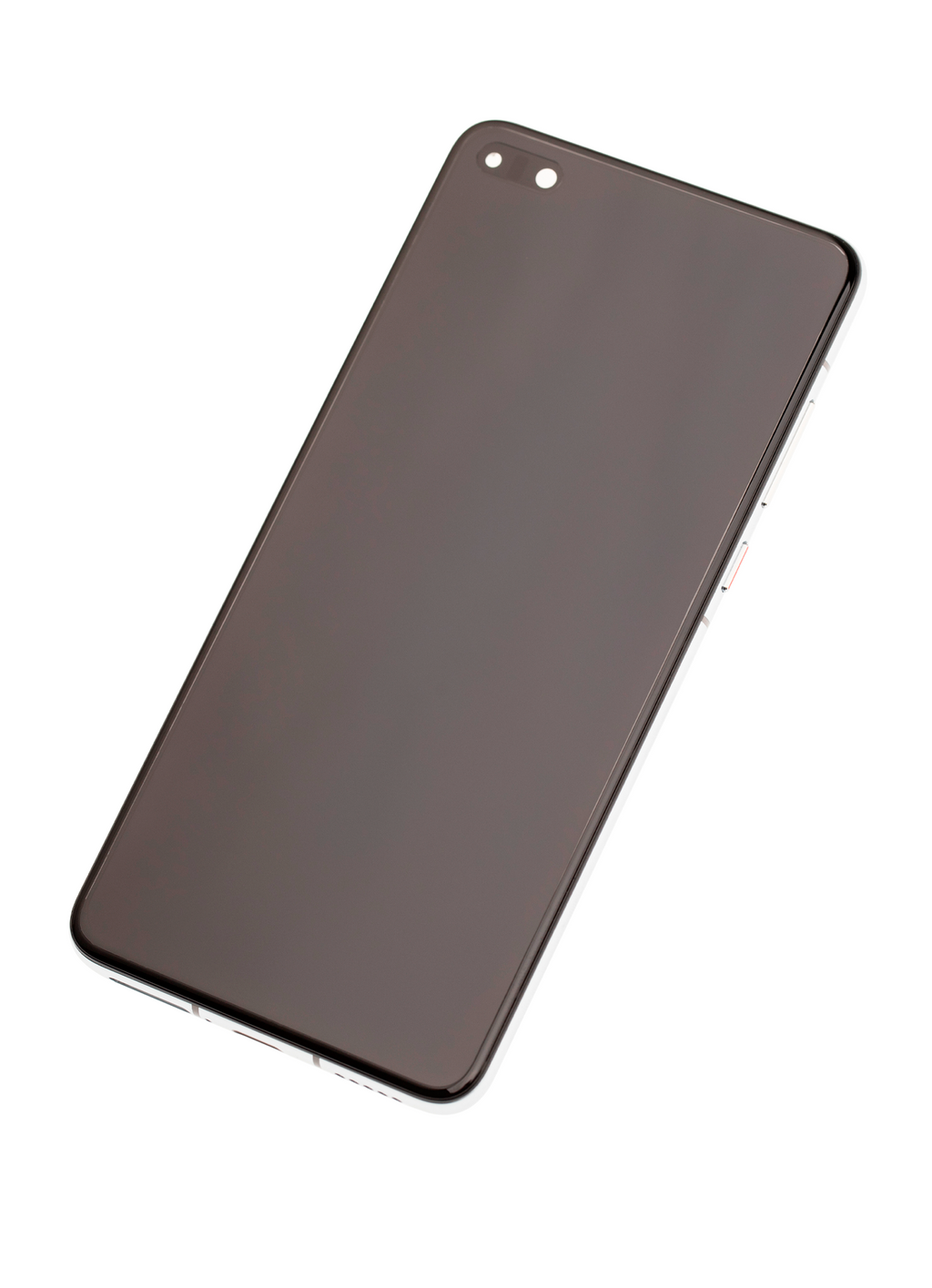 OLED Display with Frame for Huawei P40 (Refurbished, White)