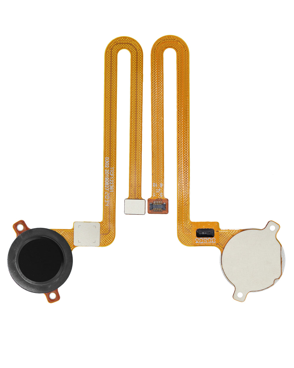 Fingerprint Reader mit Flex Cable für Motorola Moto E6 Play (XT2029 / 2019) (Anthracite)