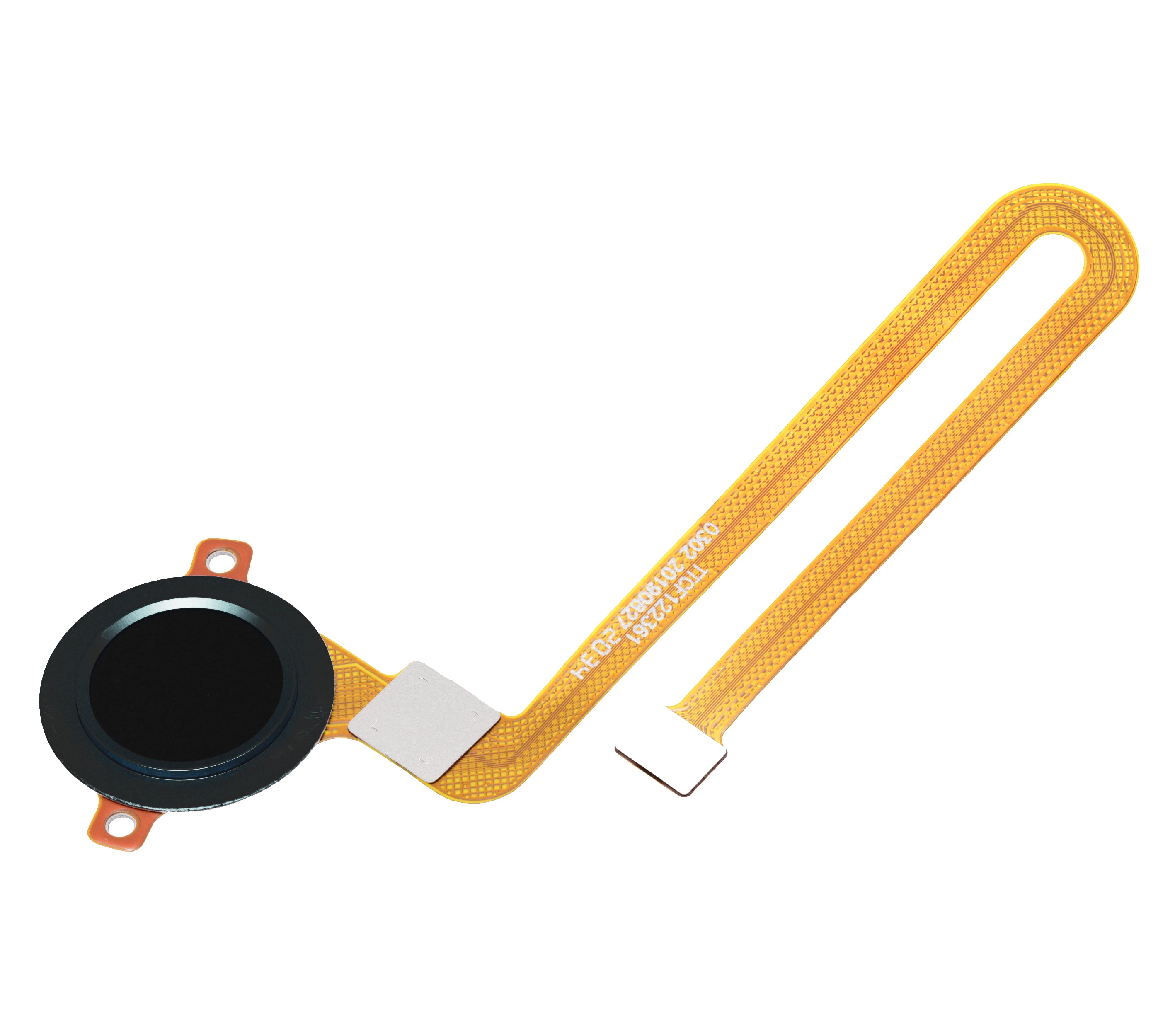 Fingerprint Reader mit Flex Cable für Motorola Moto E6 Play (XT2029 / 2019) (Anthracite)