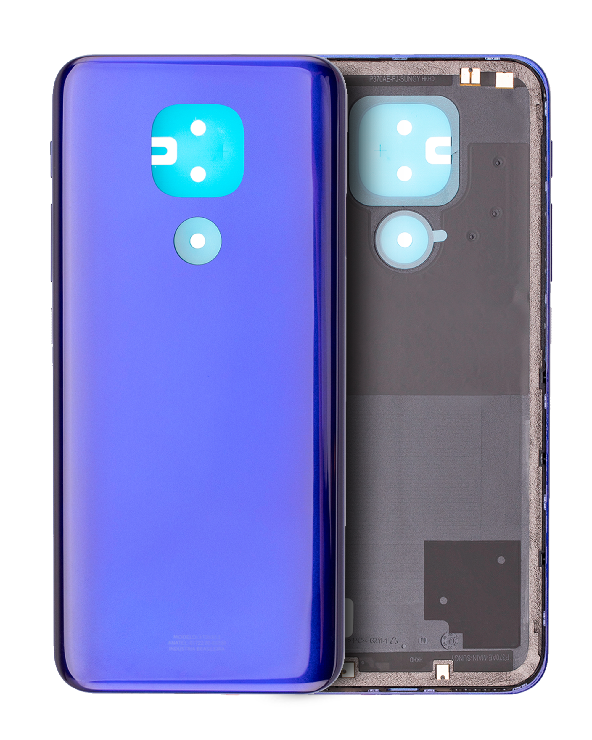 Back cover for Motorola Moto G9 Play (XT2083 / 2020) (Sapphire Blue)