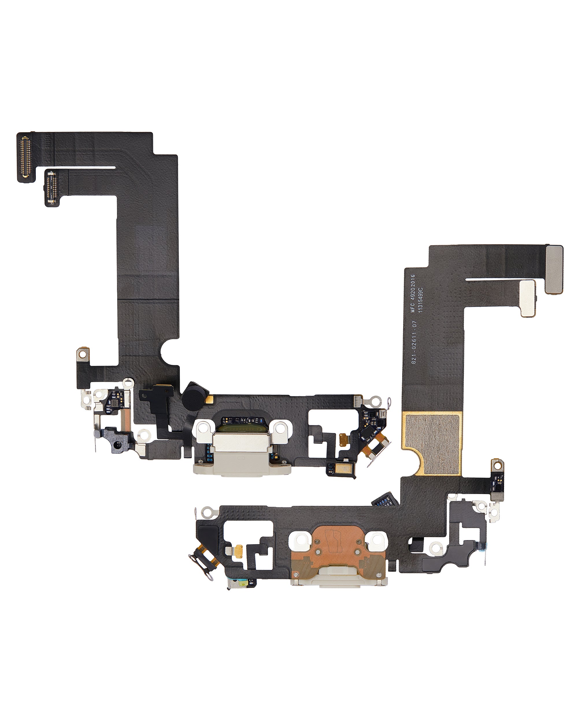 Charging Port Flex Cable for iPhone 12 Mini (Premium) (White)