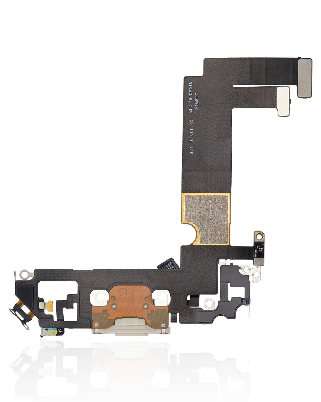Charging Port Flex Cable for iPhone 12 Mini (Premium) (White)