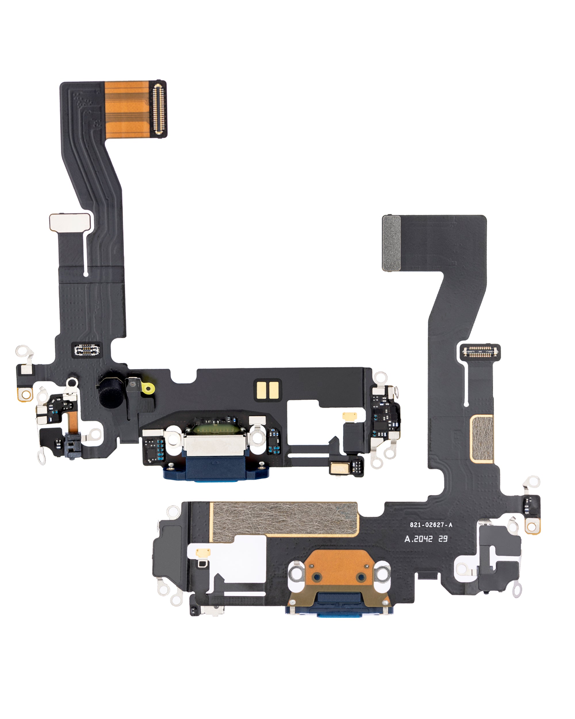 Ladebuchse-Flexkabel für iPhone 12 Pro (Premium) (Pacific Blau)