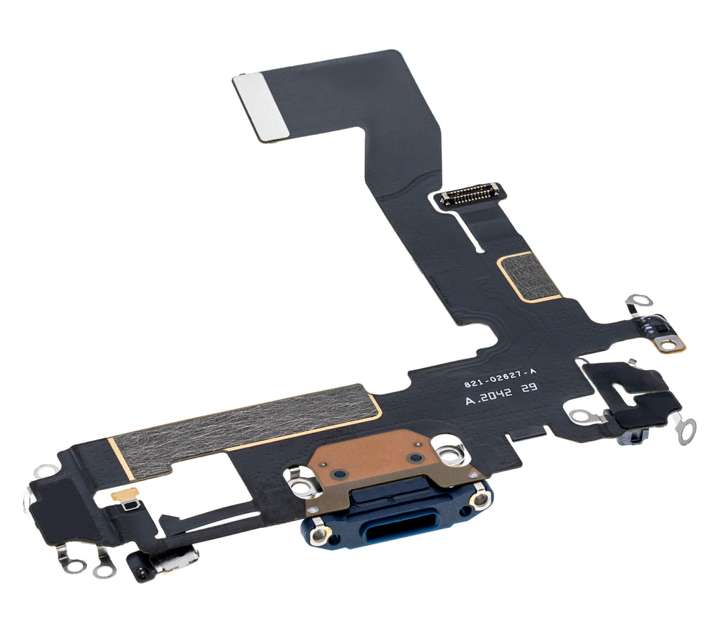 Ladebuchse-Flexkabel für iPhone 12 Pro (Premium) (Pacific Blau)