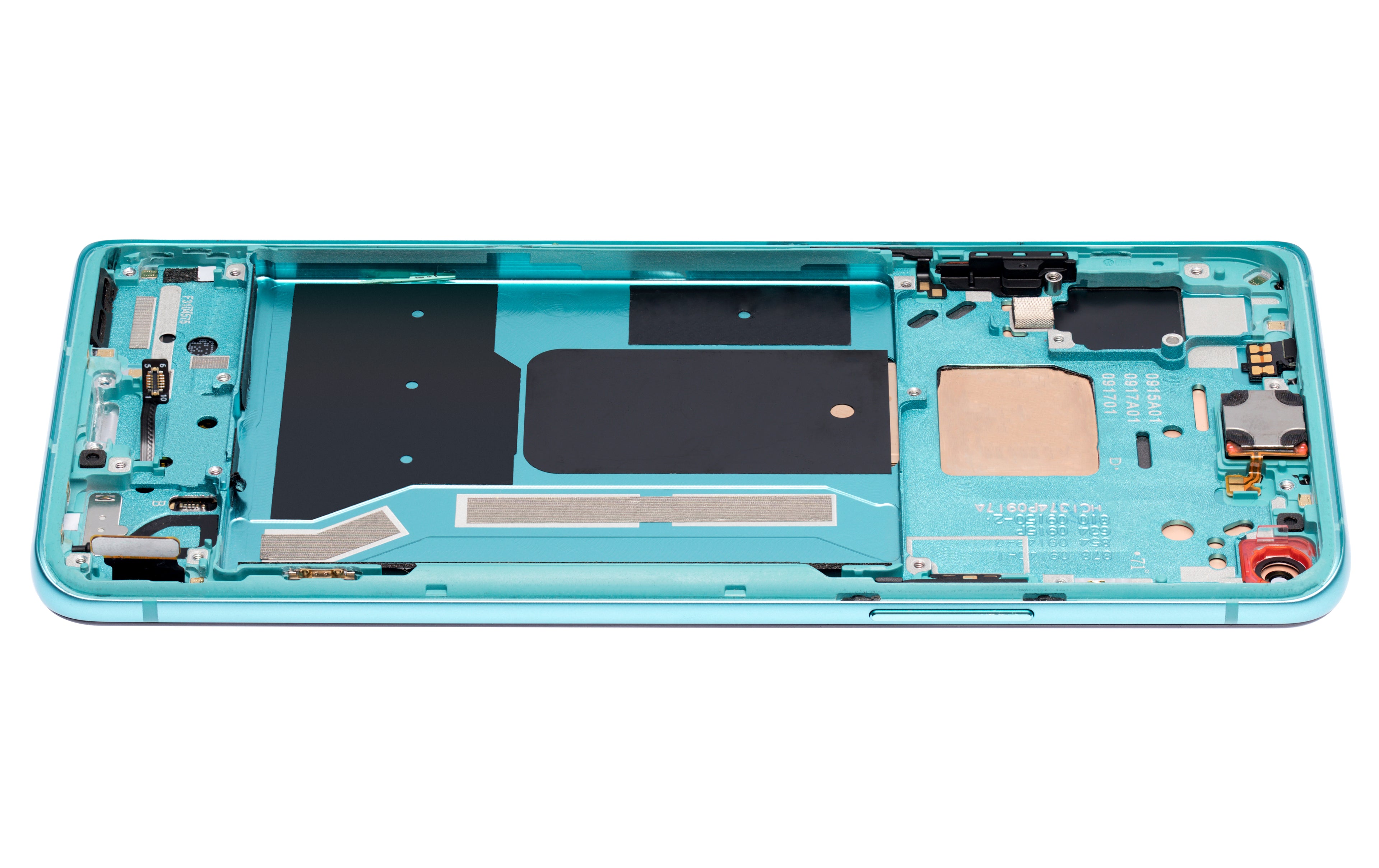 OLED-Display mit Rahmen für OnePlus 8T (Refurbished) (Aquamarine Green)