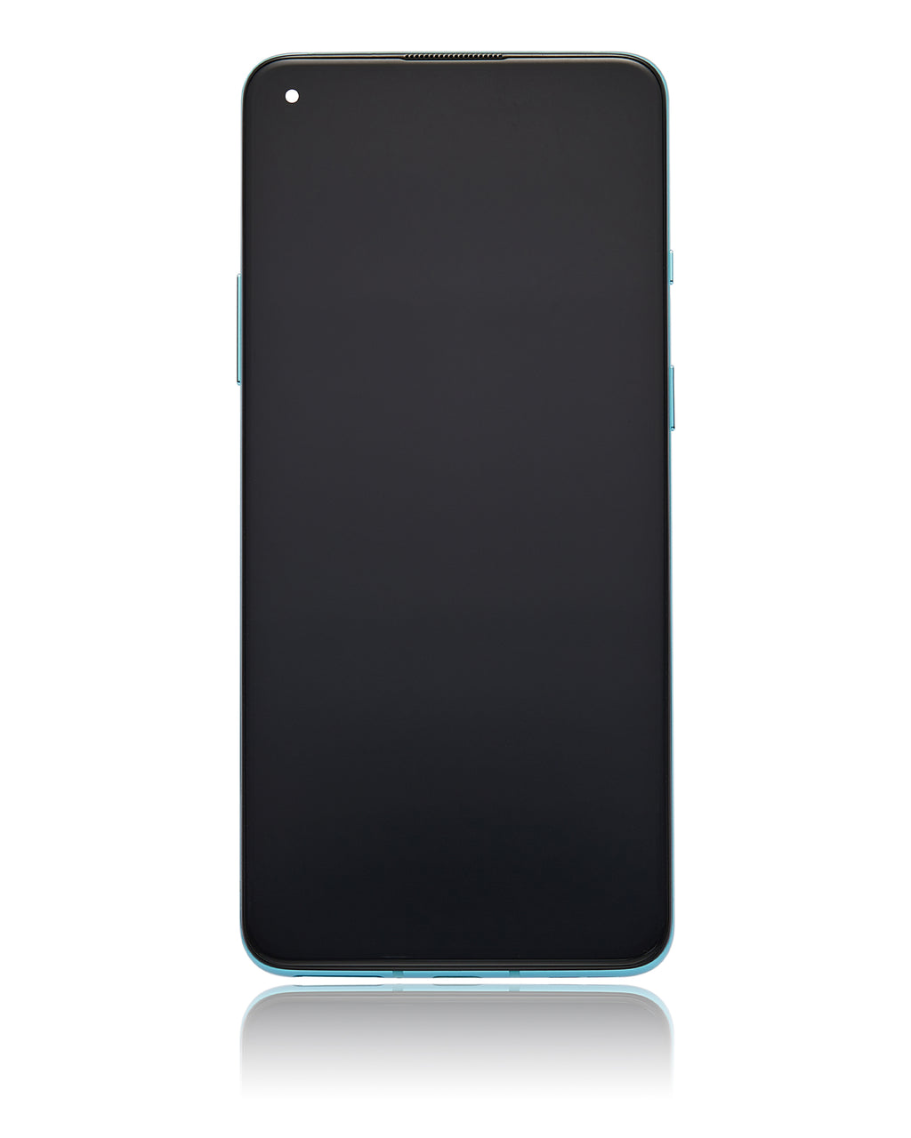 OLED-Display mit Rahmen für OnePlus 8T (Refurbished) (Aquamarine Green)