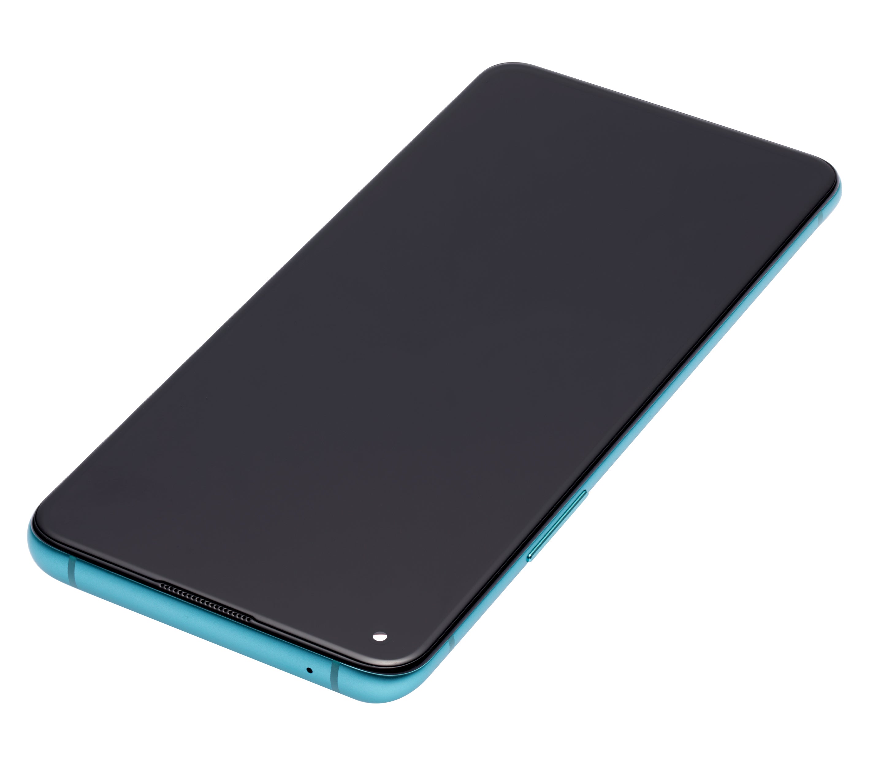 OLED-Display mit Rahmen für OnePlus 8T (Refurbished) (Aquamarine Green)