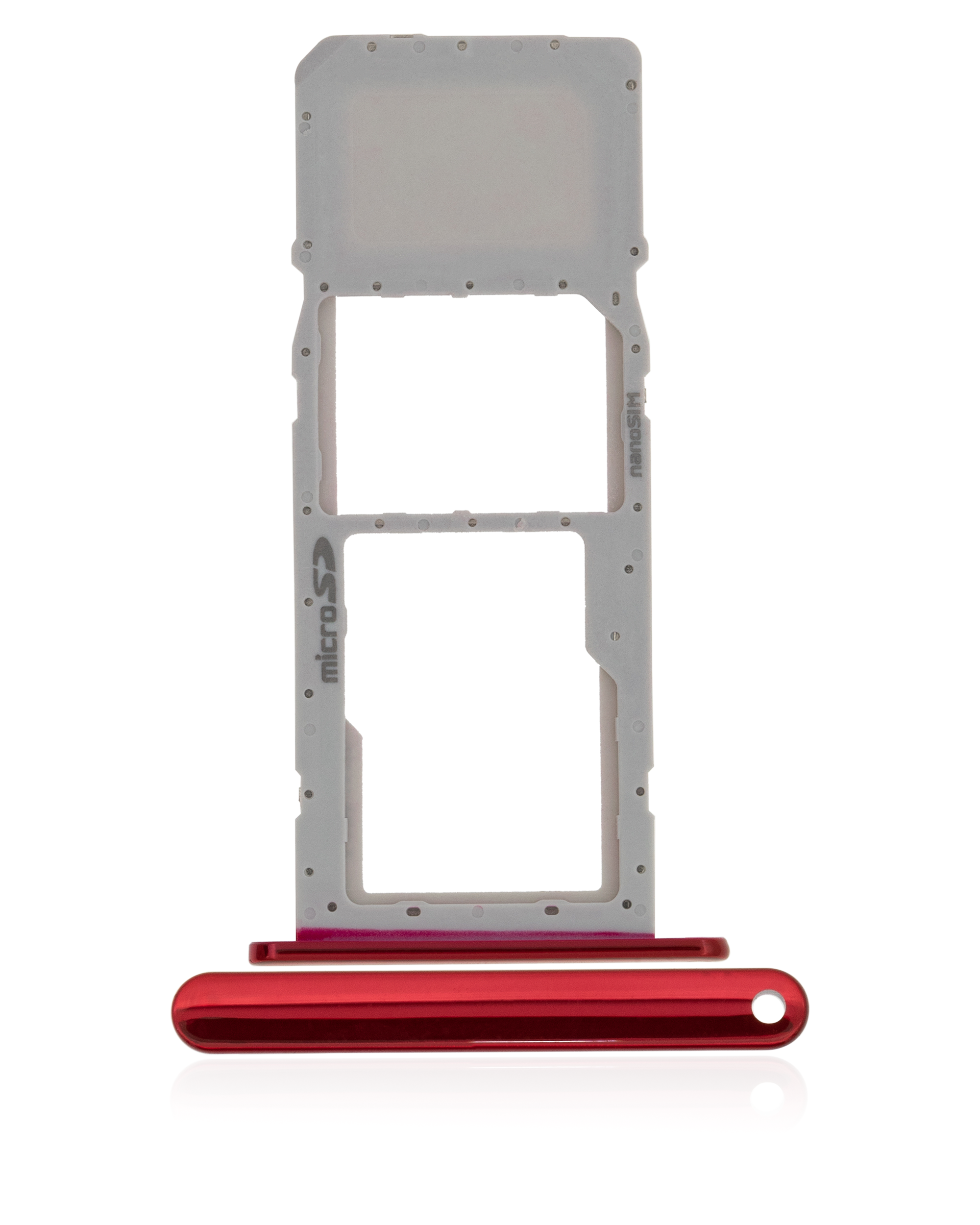 Single SIM-Kartenfach für LG K22 (2020) (Rot)