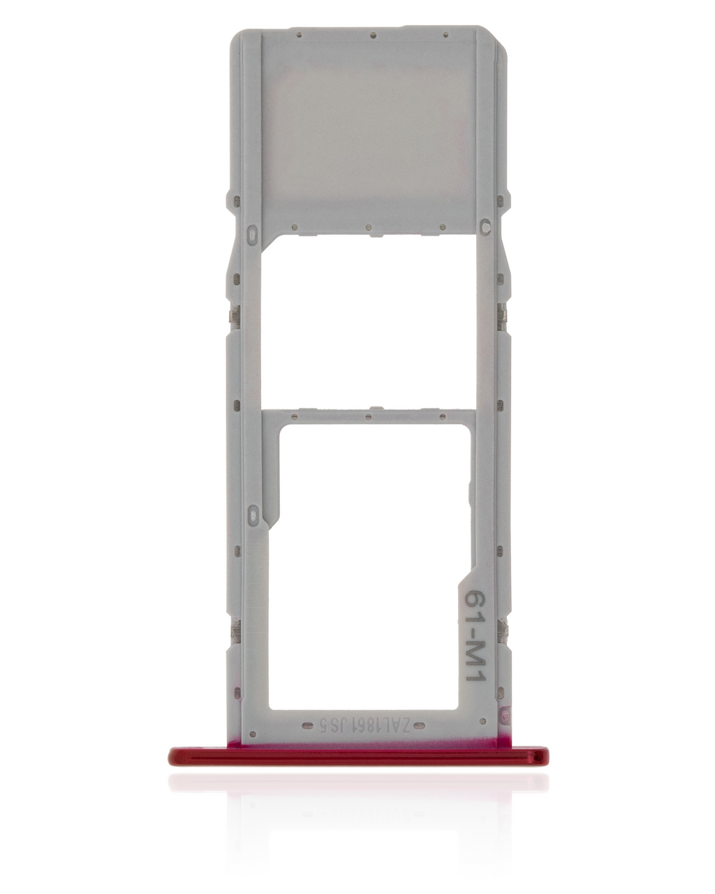 Single SIM-Kartenfach für LG K22 (2020) (Rot)