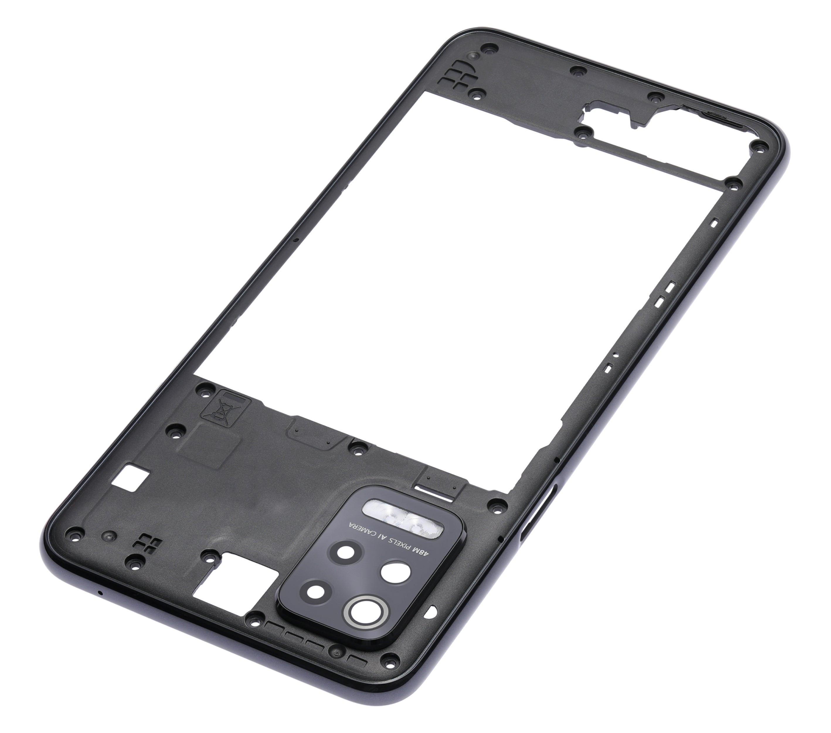 Back Cover/Frame for LG K52 (2020) (Black)