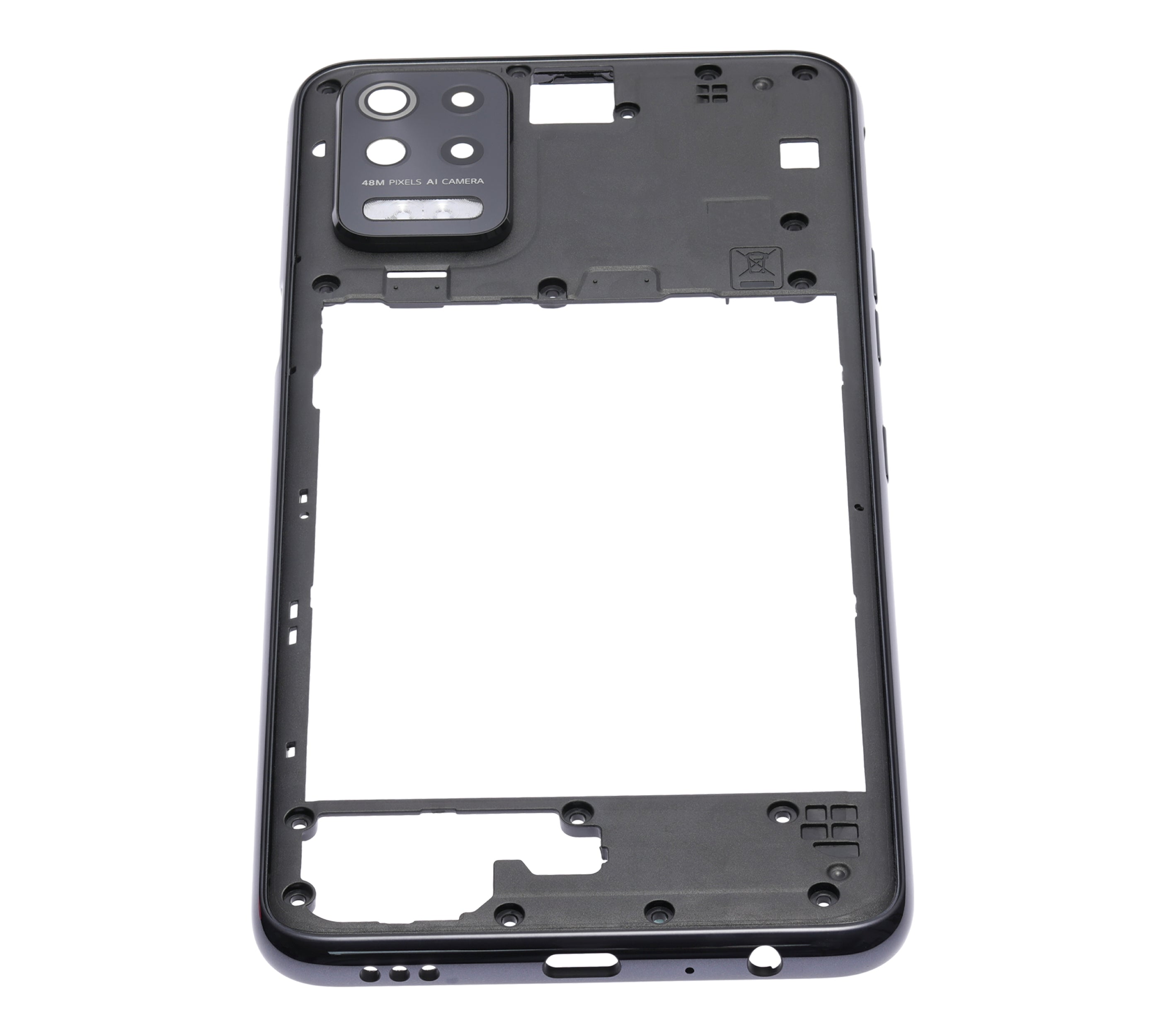 Back Cover/Frame for LG K52 (2020) (Black)