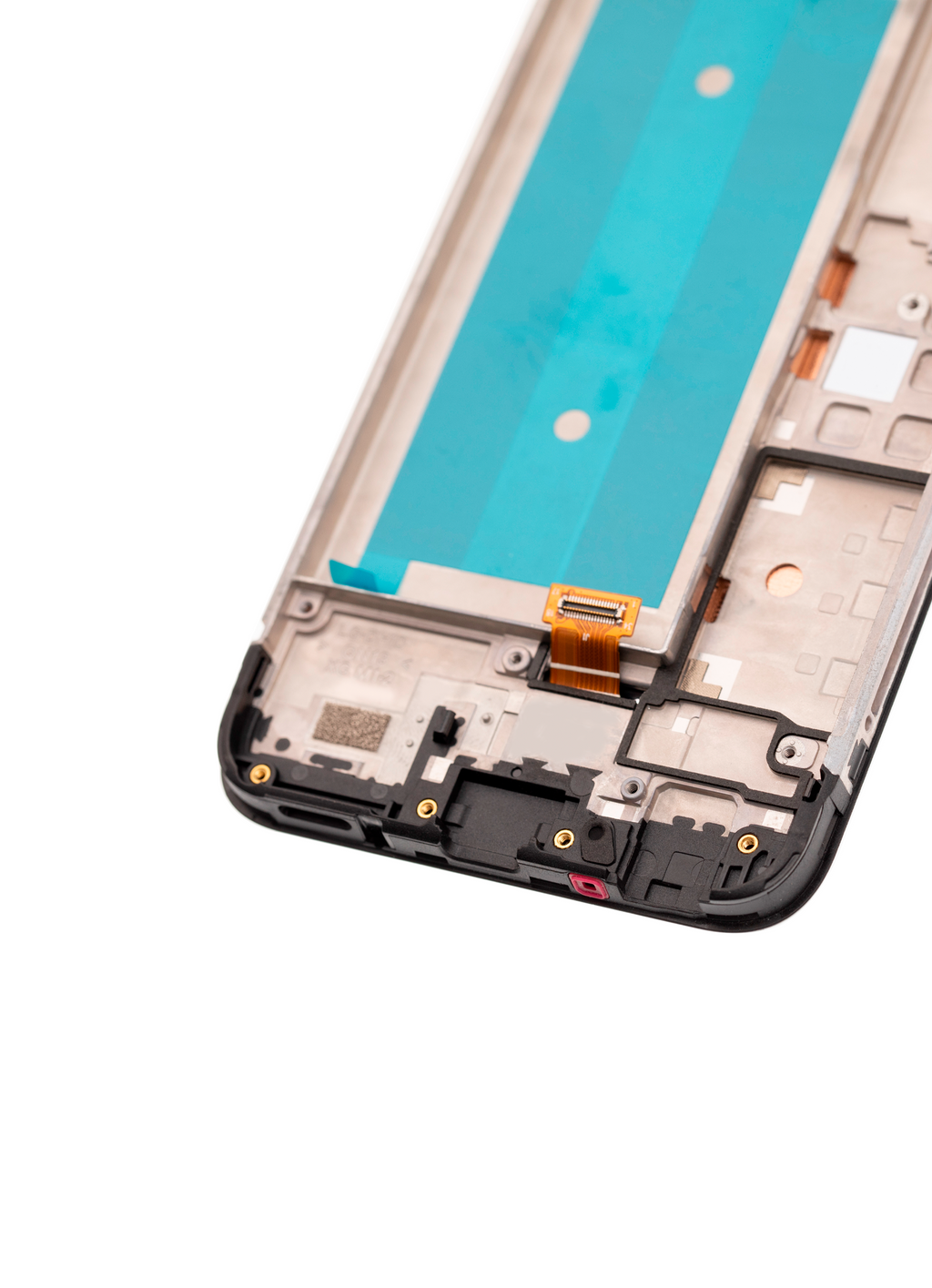 LCD Display with Frame for LG K41 (K400) (Refurbished) (Black)