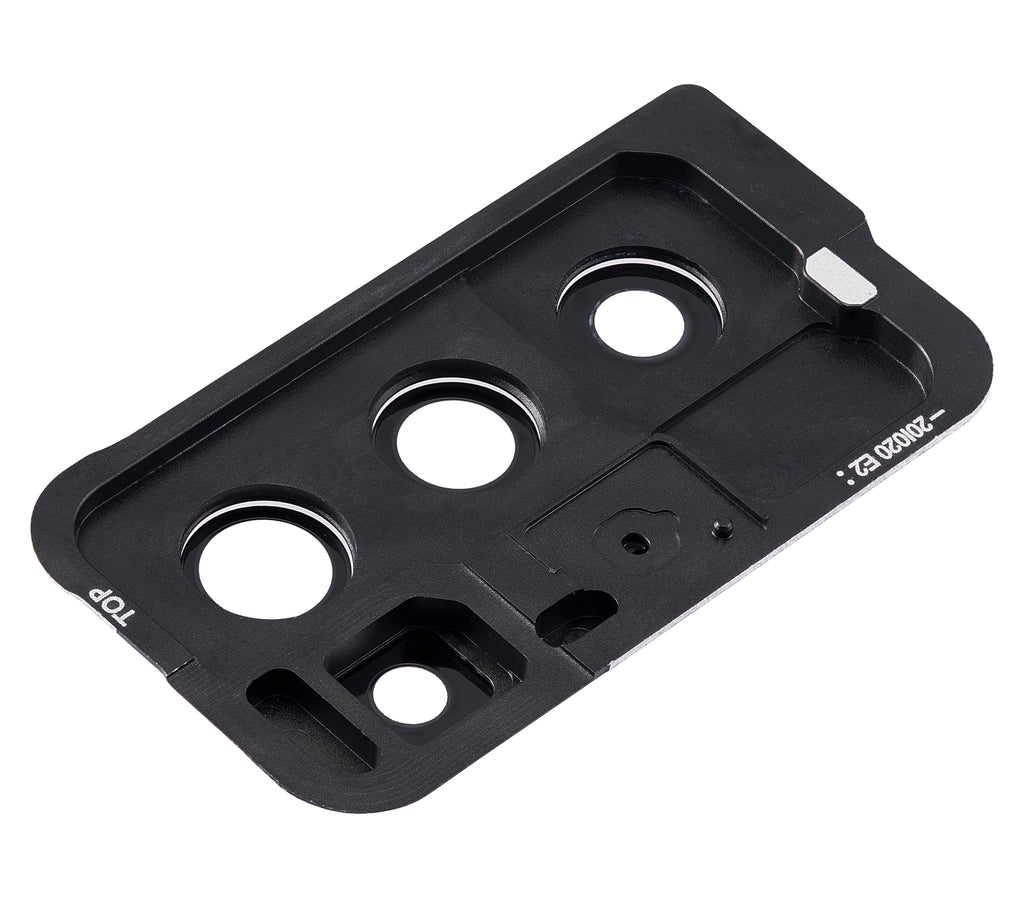 Kameralinse hinten mit Rahmen für Samsung Galaxy Z Fold 2 5G Mystic Black
