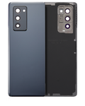 Backcover mit Kameralinse Samsung Z Fold 2 5G (Aftermarket Plus, Mystic Black)