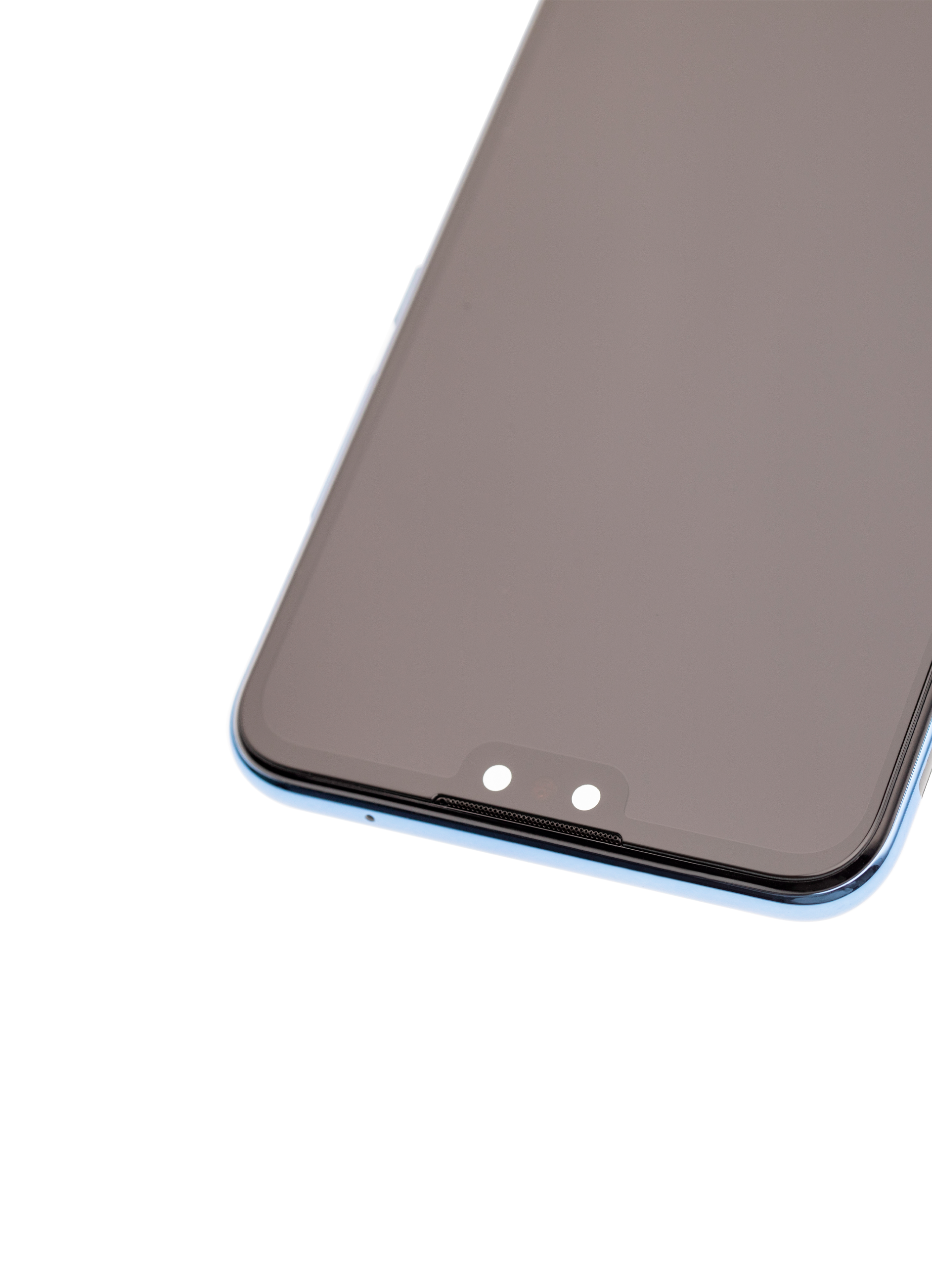 LCD-Display mit Rahmen für Huawei Y9 (2019) (Refurbished) (Aurora Purple)