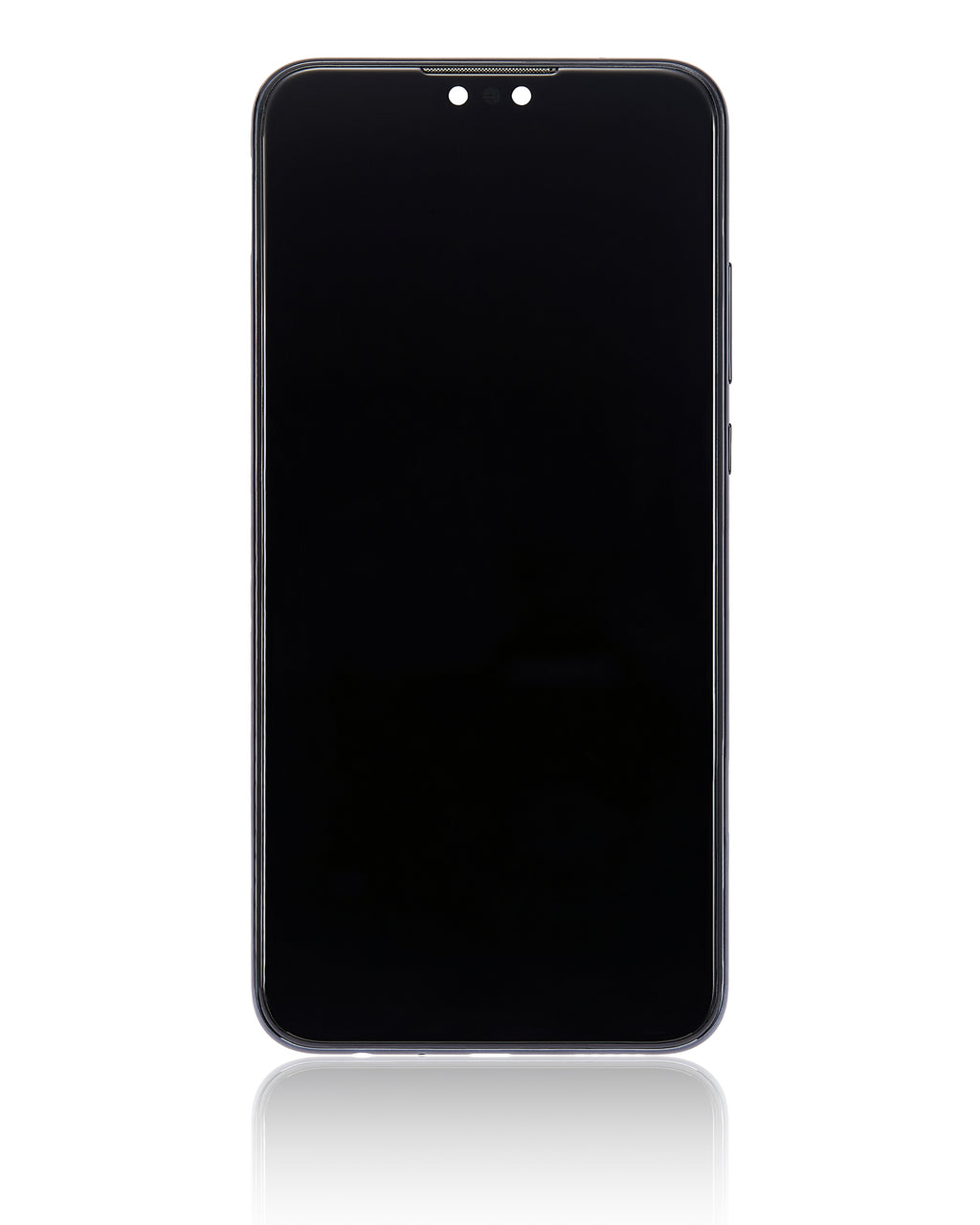 LCD-Display mit Rahmen für Huawei Y9 (2019) (Refurbished) (Midnight Schwarz)