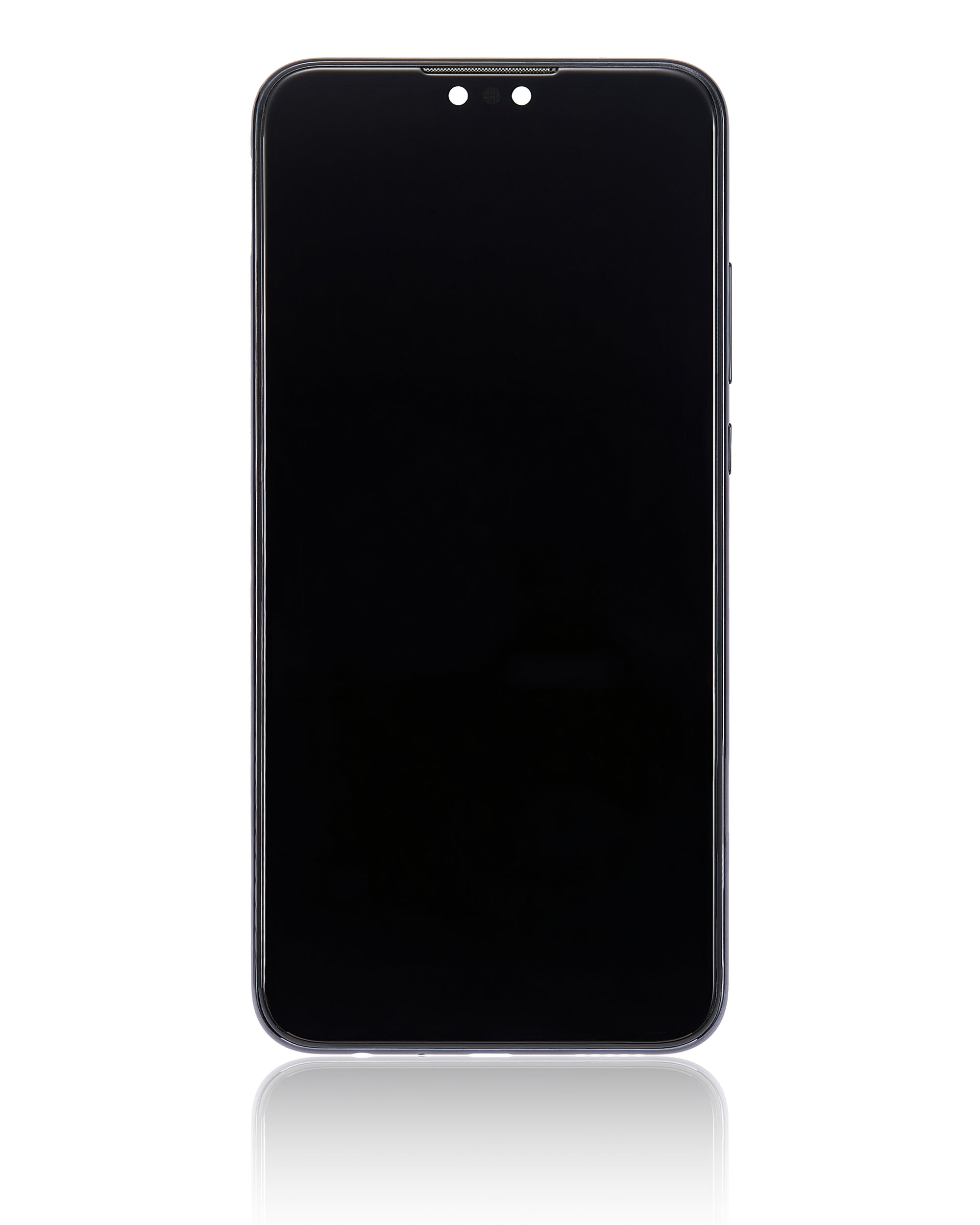 LCD-Display mit Rahmen für Huawei Y9 (2019) (Refurbished) (Midnight Schwarz)