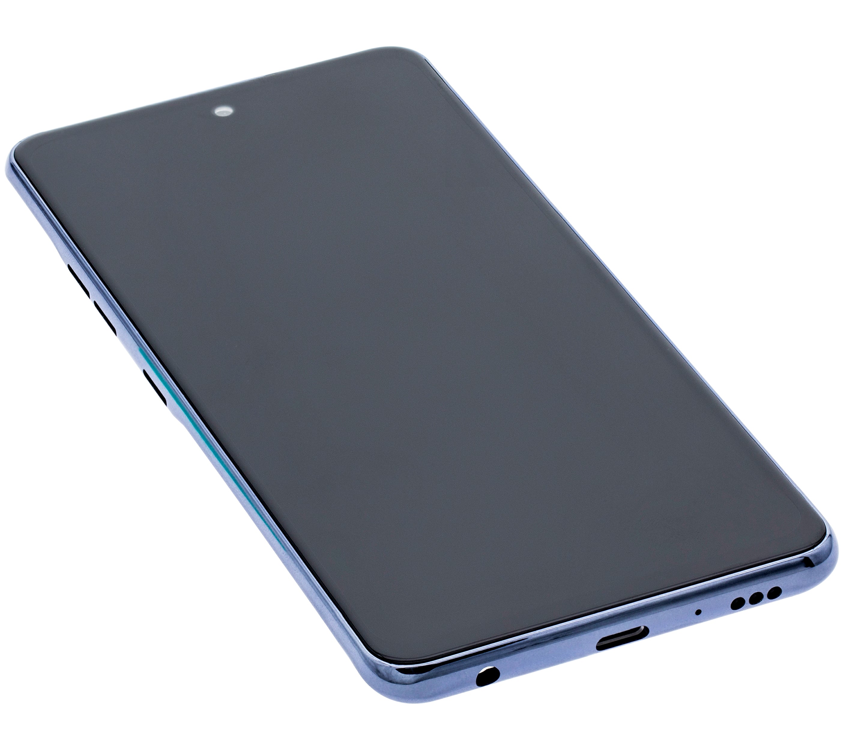 LCD-Display mit Rahmen für LG Q92 5G / Q920 (Refurbished) (Schwarz)