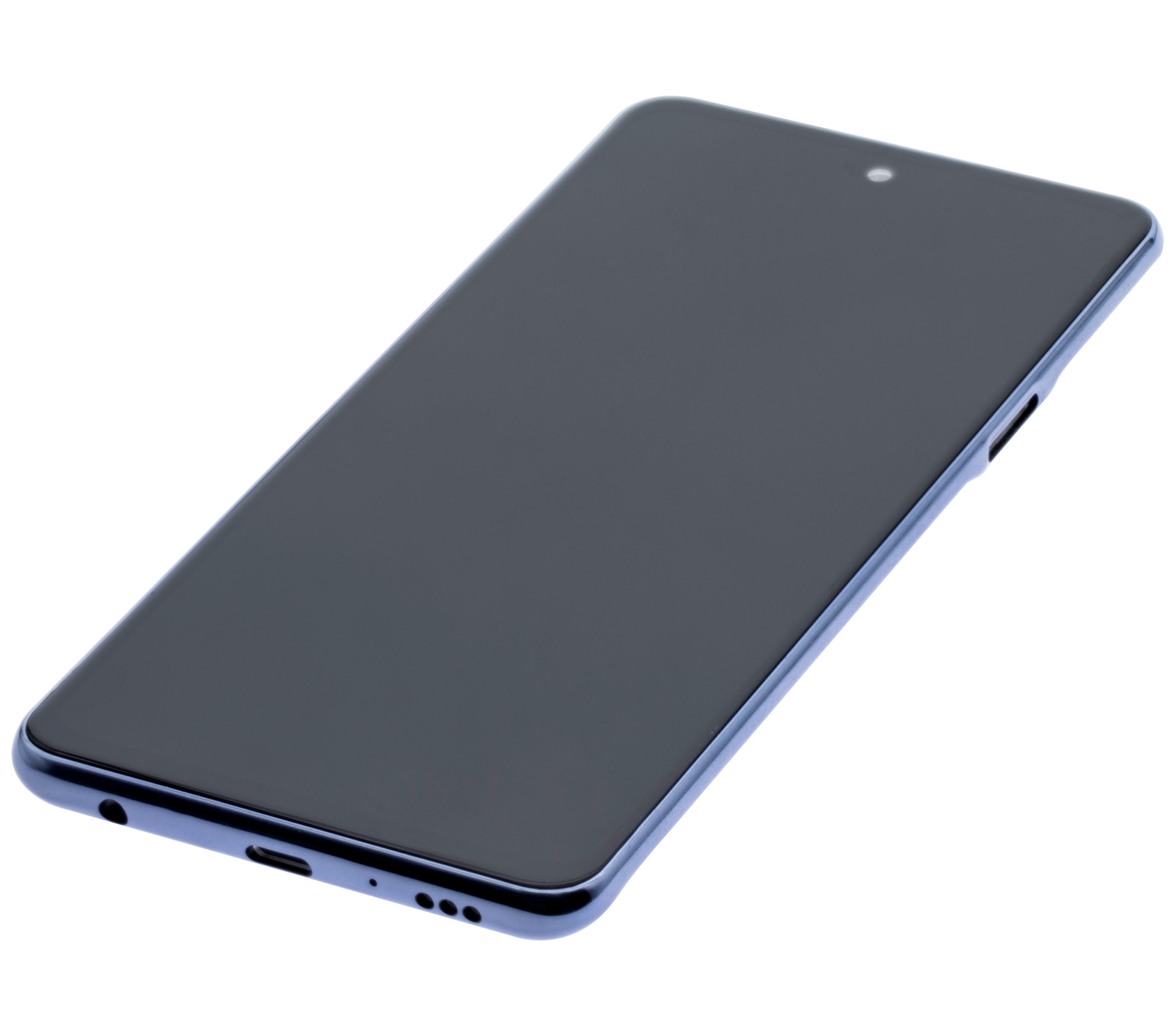 LCD-Display mit Rahmen für LG Q92 5G / Q920 (Refurbished) (Schwarz)