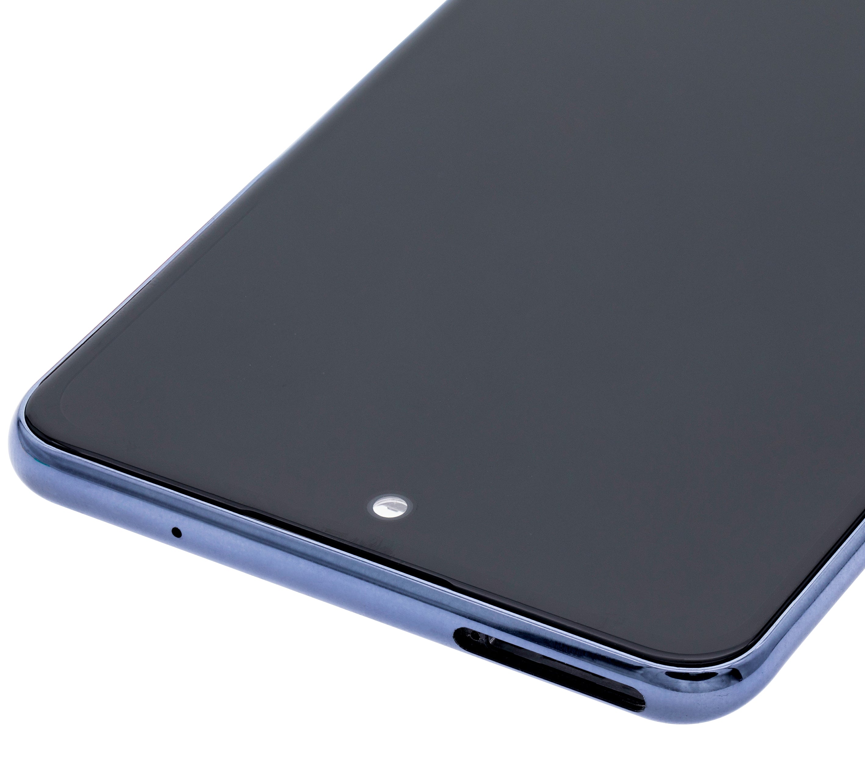 LCD-Display mit Rahmen für LG Q92 5G / Q920 (Refurbished) (Schwarz)