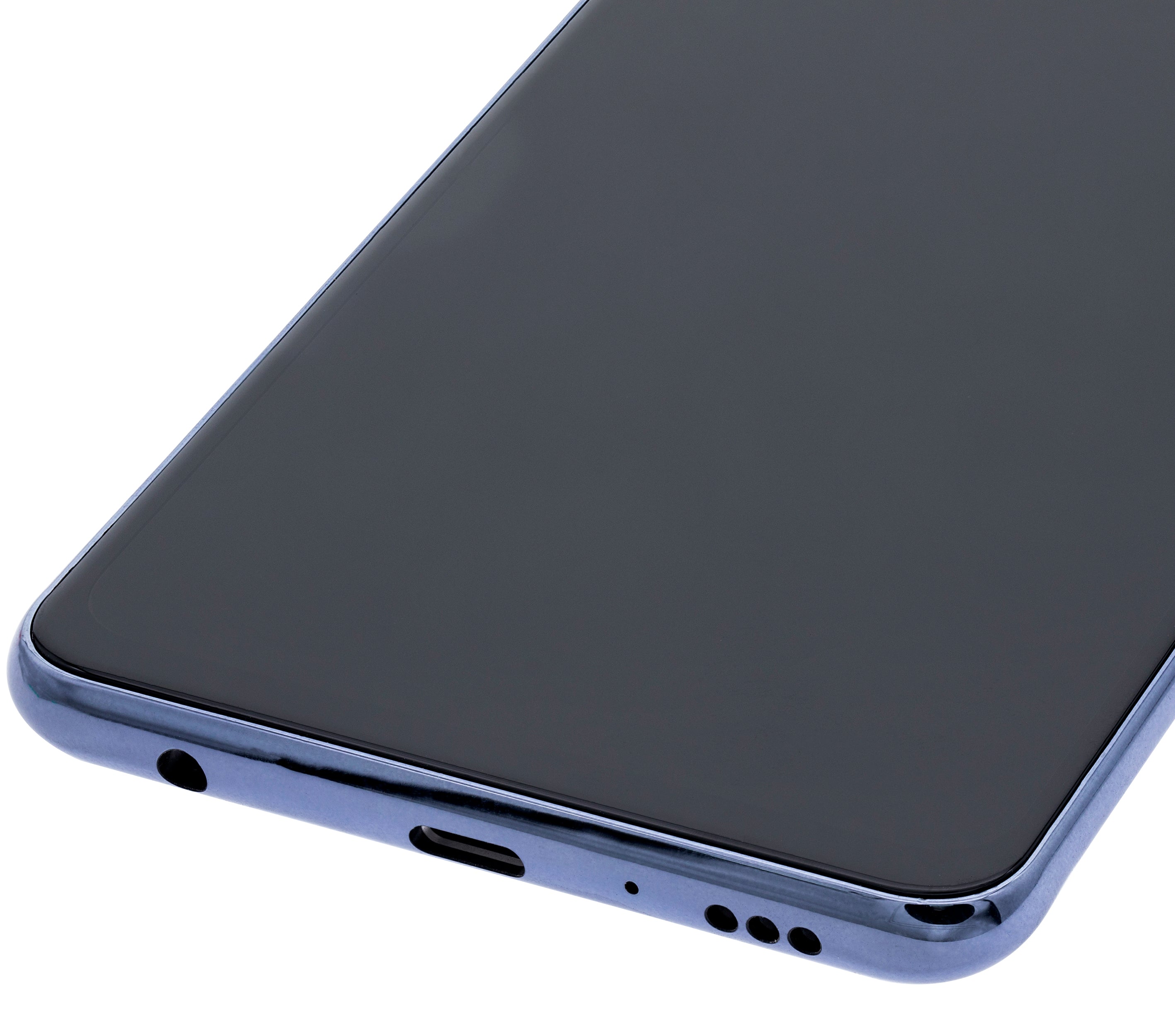 LCD-Display mit Rahmen für LG Q92 5G / Q920 (Refurbished) (Schwarz)