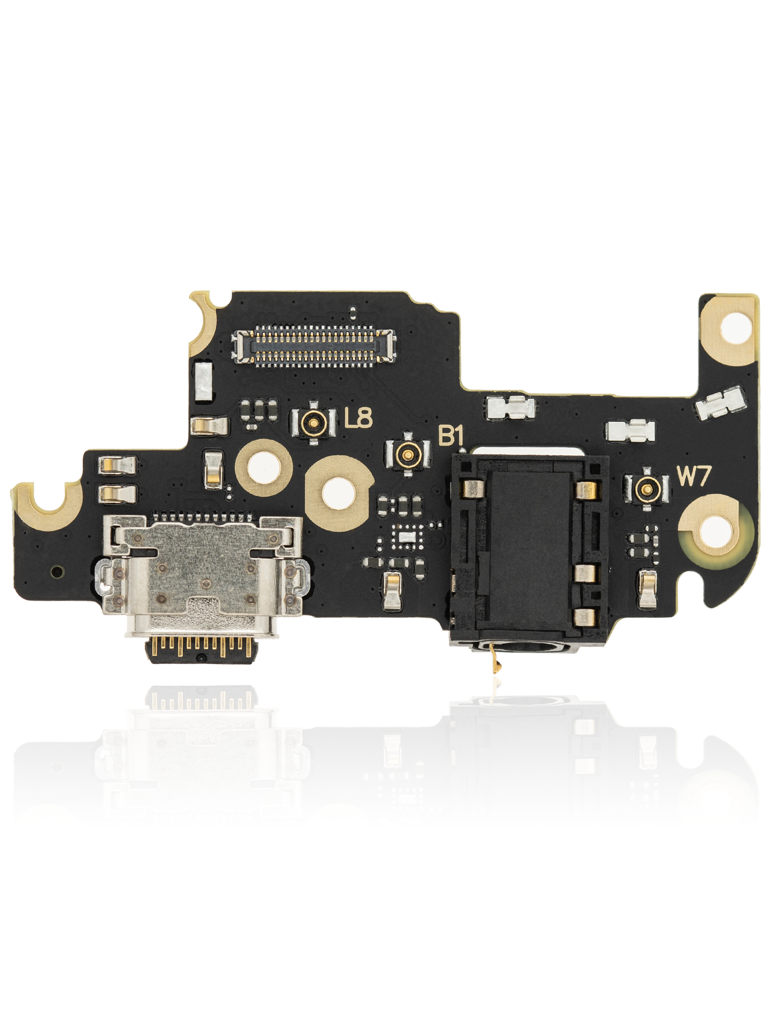 Charging Port Flex Cable with Headphone Jack for Motorola Moto One 5G Ace (XT2113-1 / 2021) (Original OEM)